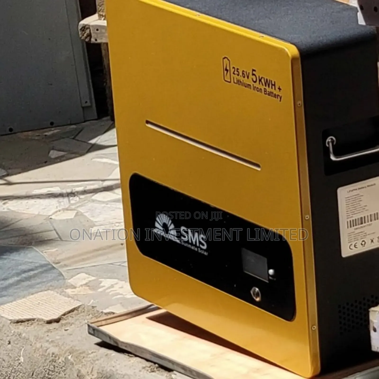 5kwh 25.6v SMS Lithium Battery