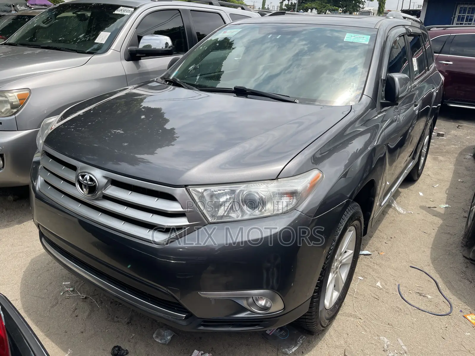 Toyota Highlander 2012 Gray
