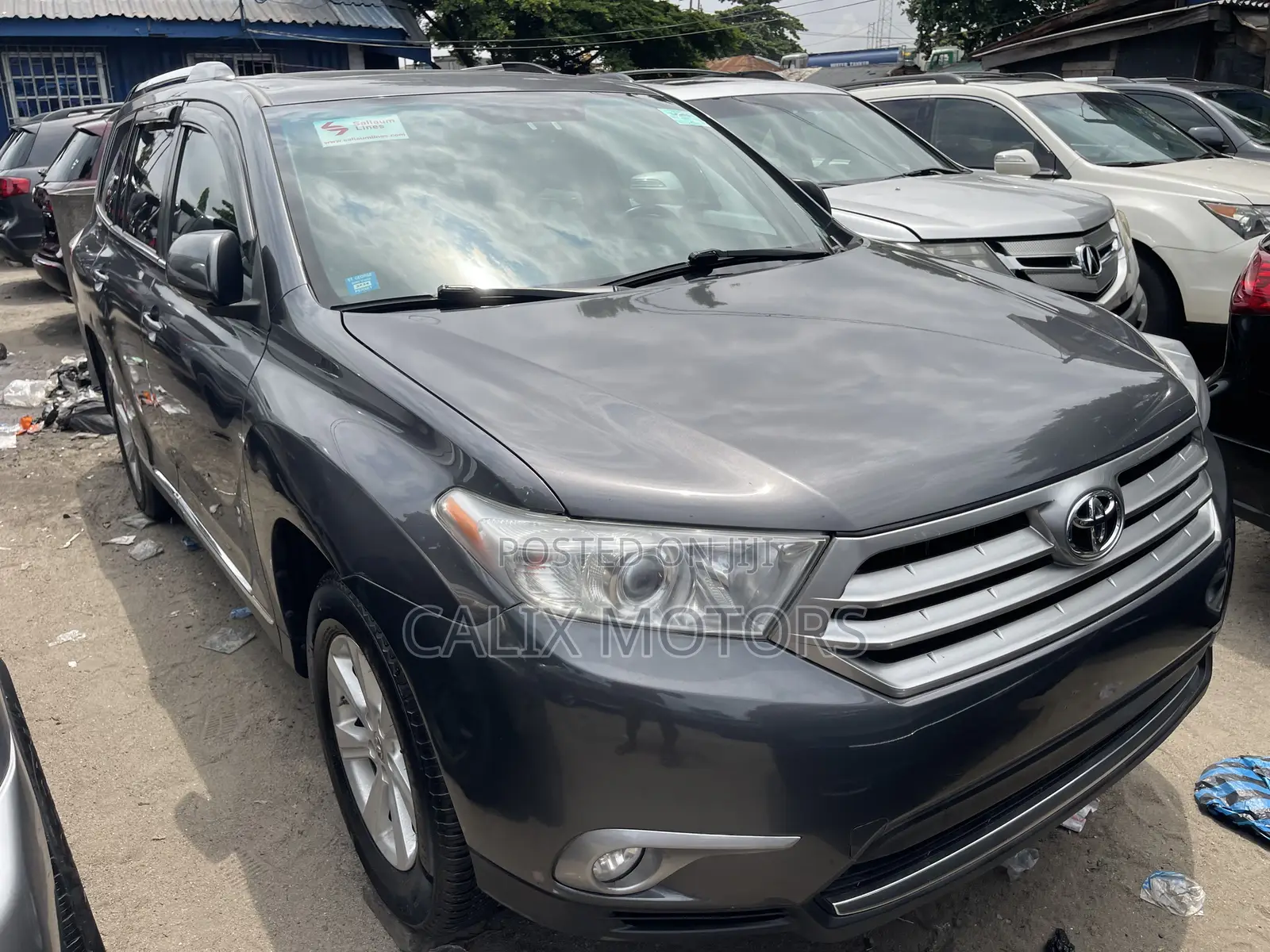 Toyota Highlander 2012 Gray
