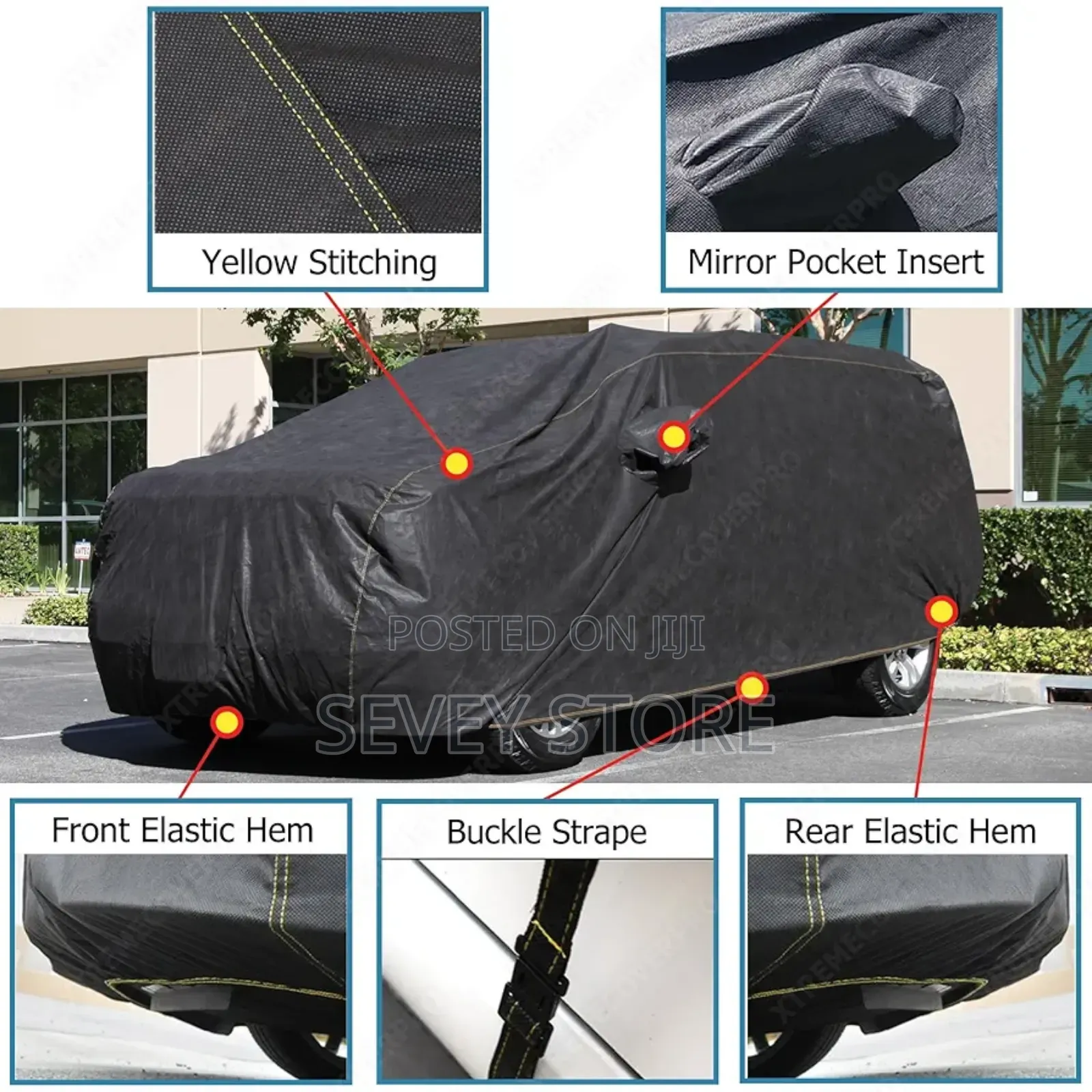 Car Cover Fits 2011 - 2019 Toyota Sienna