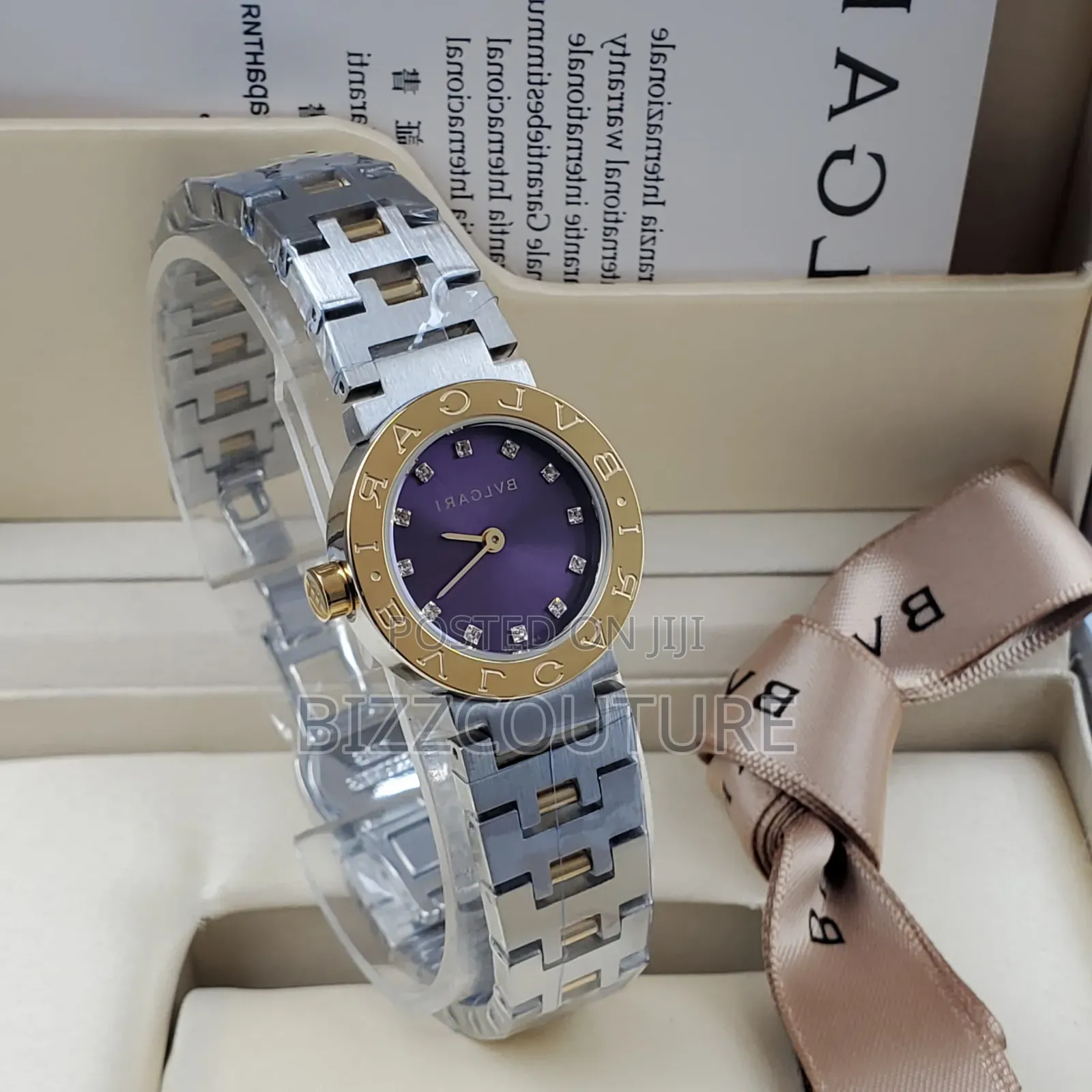 Original Bvlgari Two-Tone Stainless Steel Watch in Store