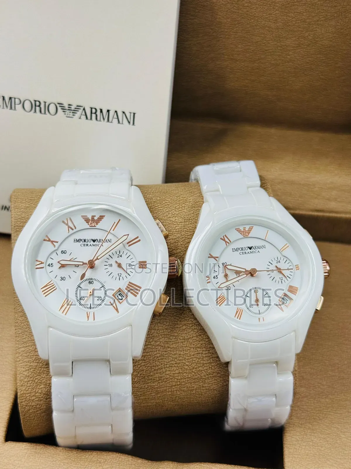 Emporio Armani Working Chronograph Unisex Watches
