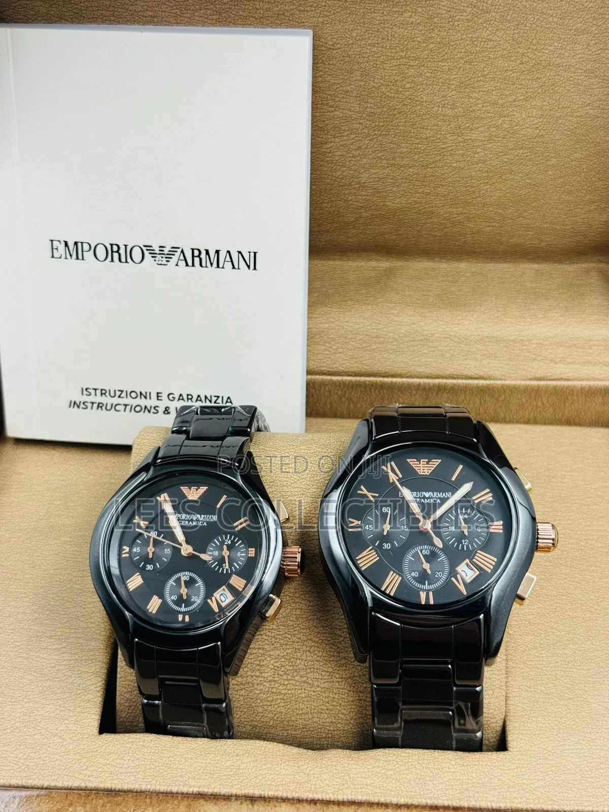 Emporio Armani Working Chronograph Unisex Watches