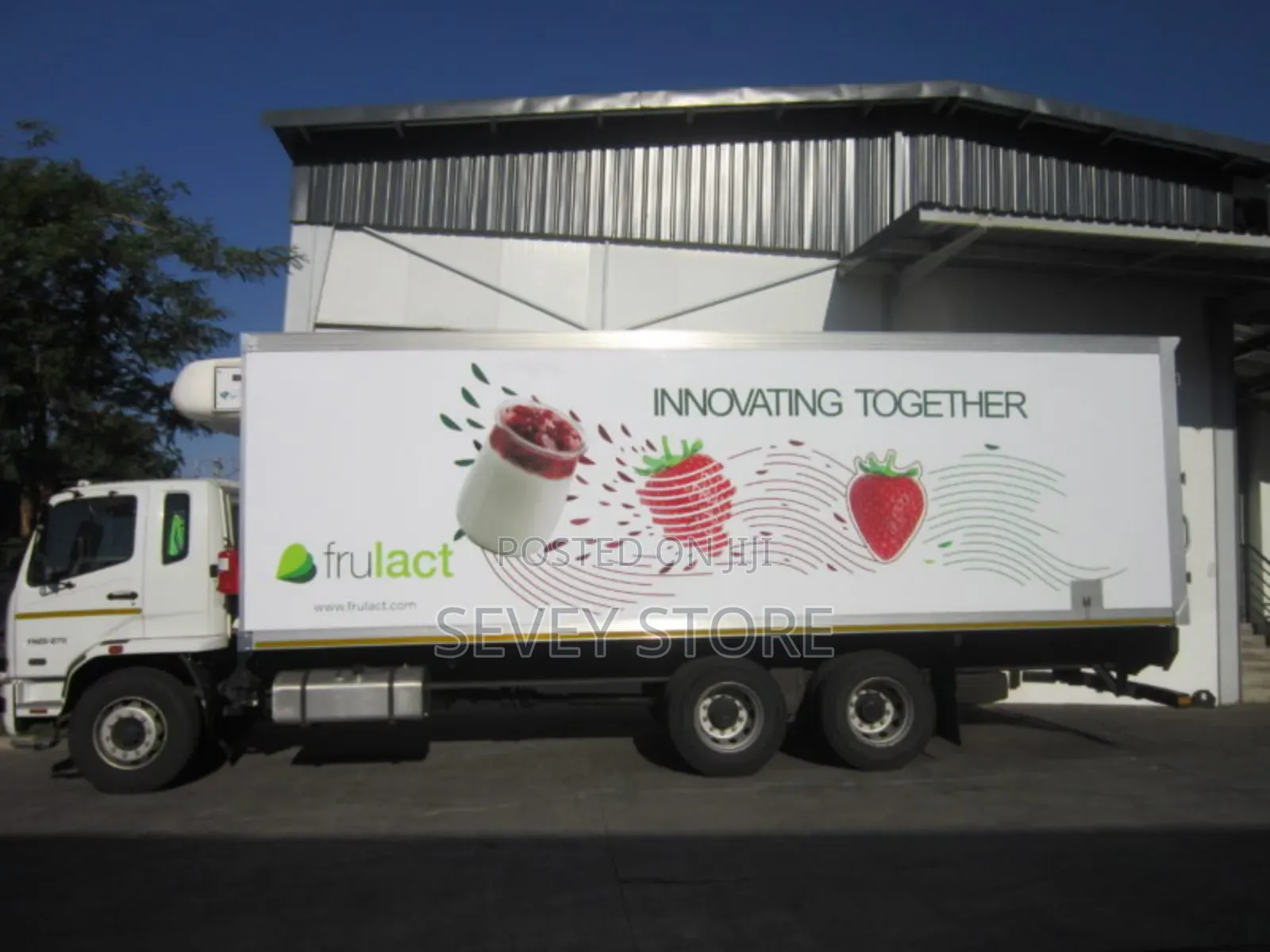 Mobile Advertising Truck Engraving
