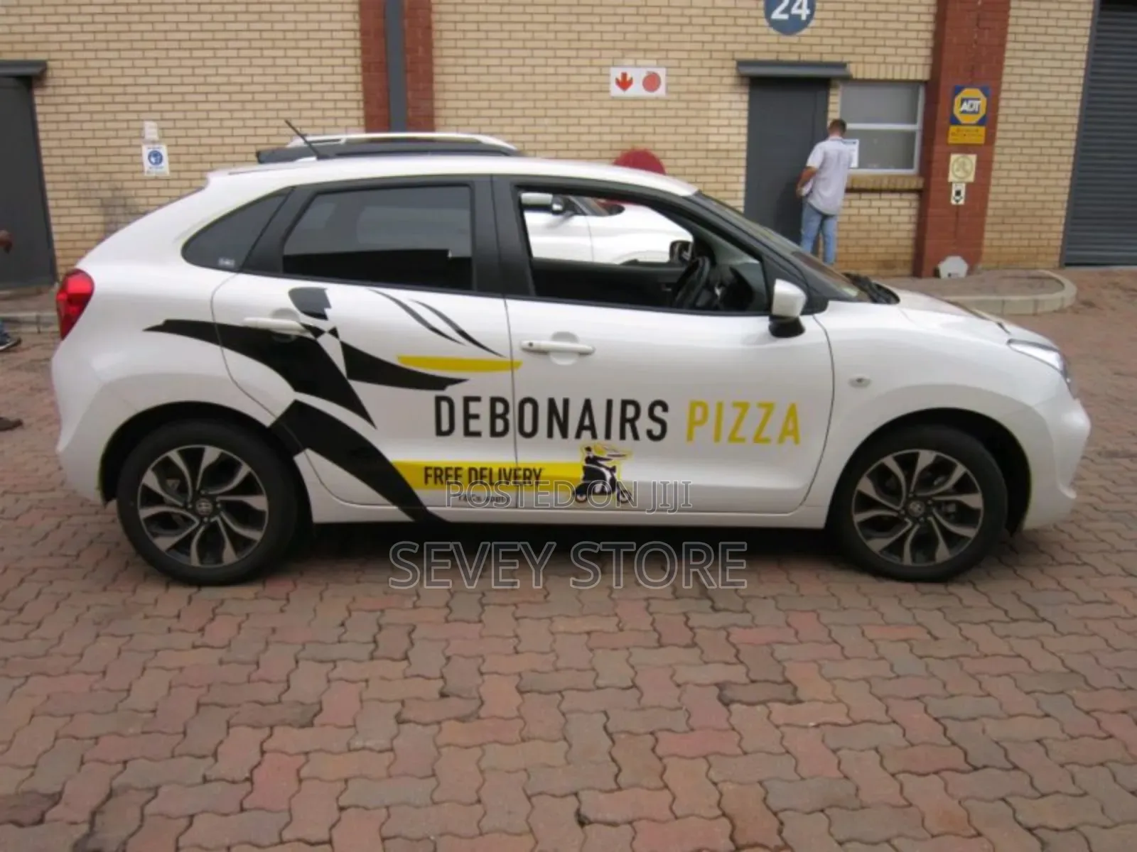 Mobile Advertising Truck Engraving