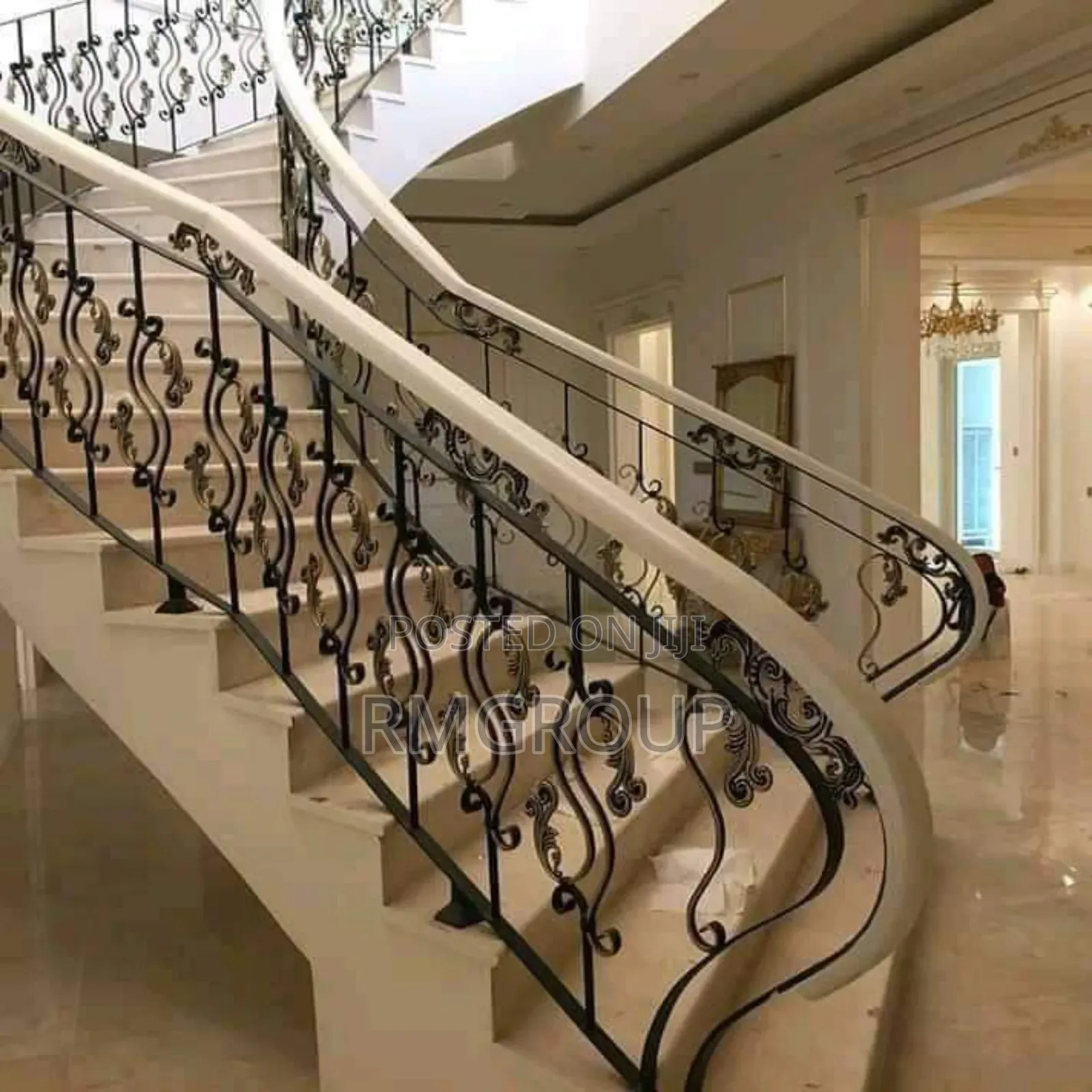 Hand Rails, Steel Structures, Wrought Iron