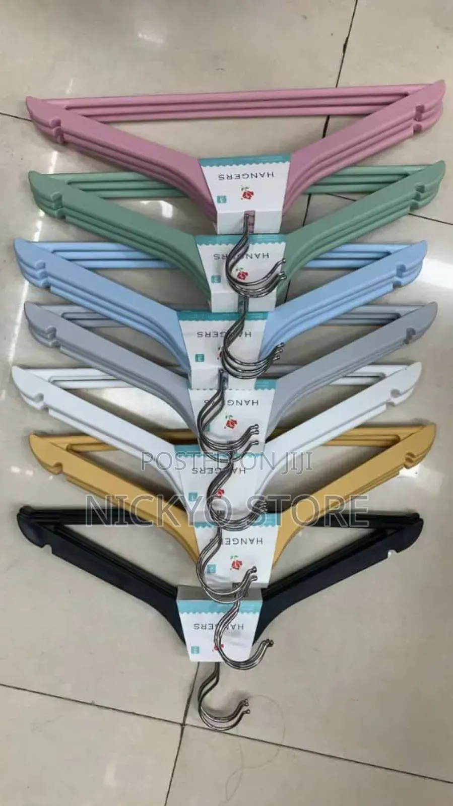 Premium Colorful Plastic Hangers