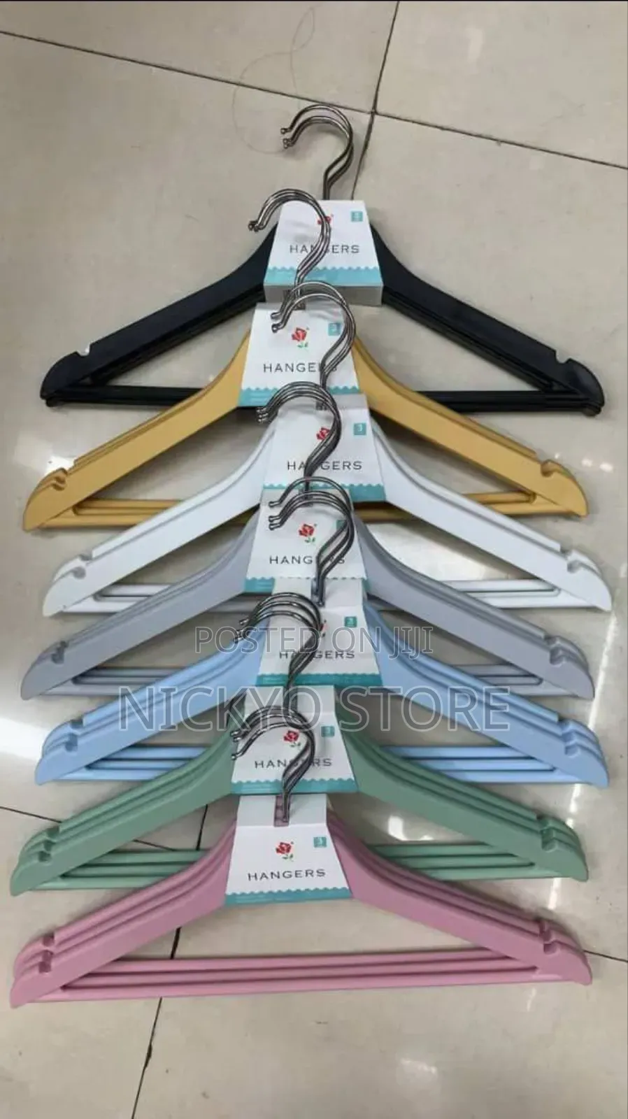 Premium Colorful Plastic Hangers