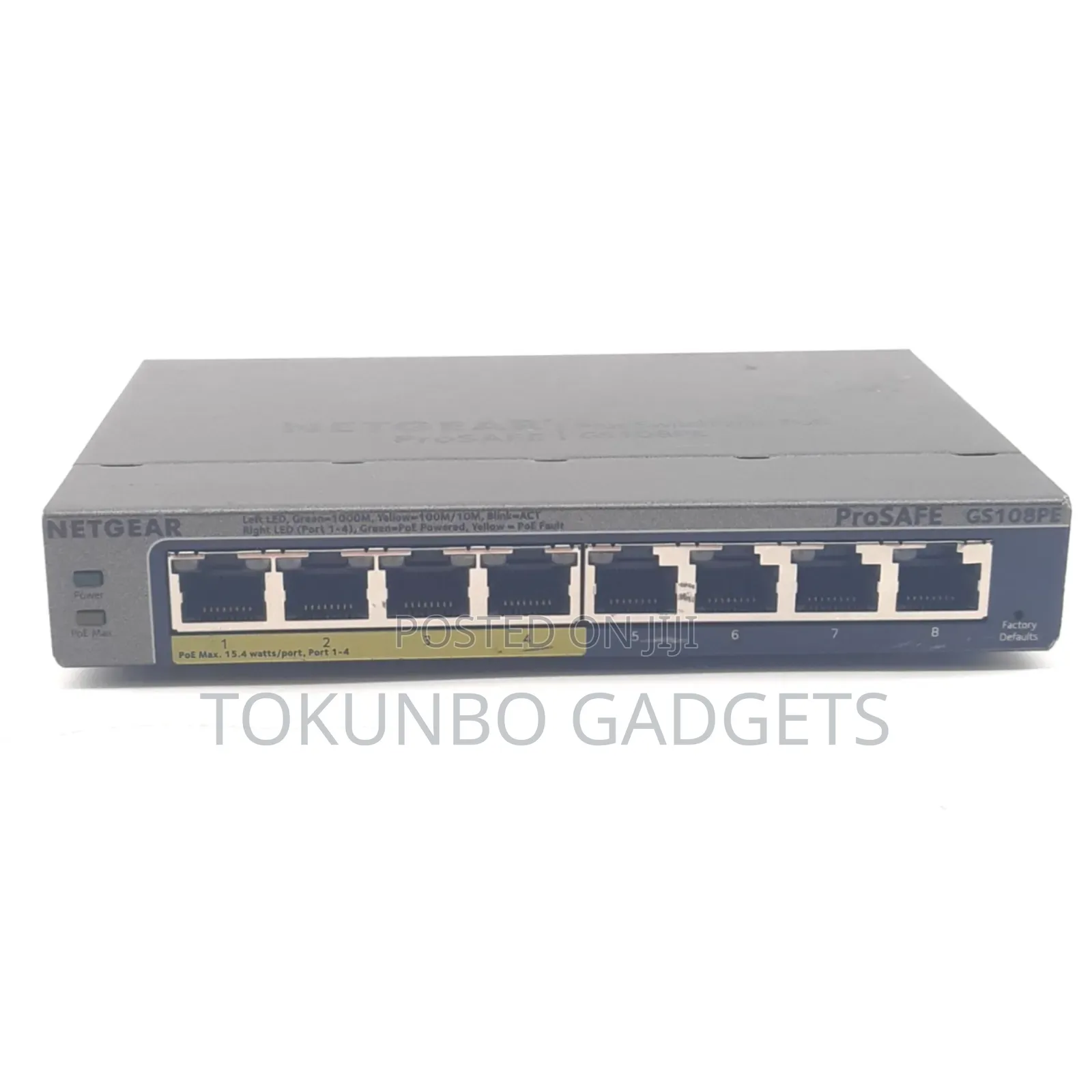 Netgear Prosafe Gs108pev3 Switch