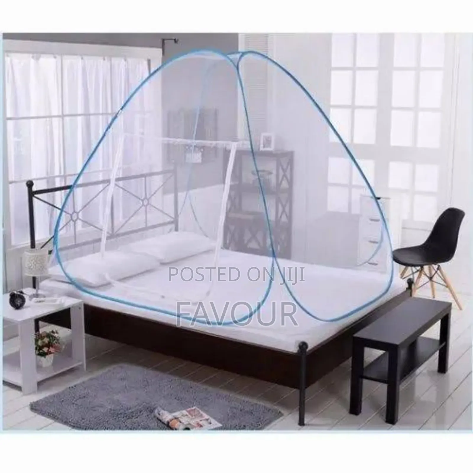 6 by 6 Premium Quality Double Door Entry Mosquito Net