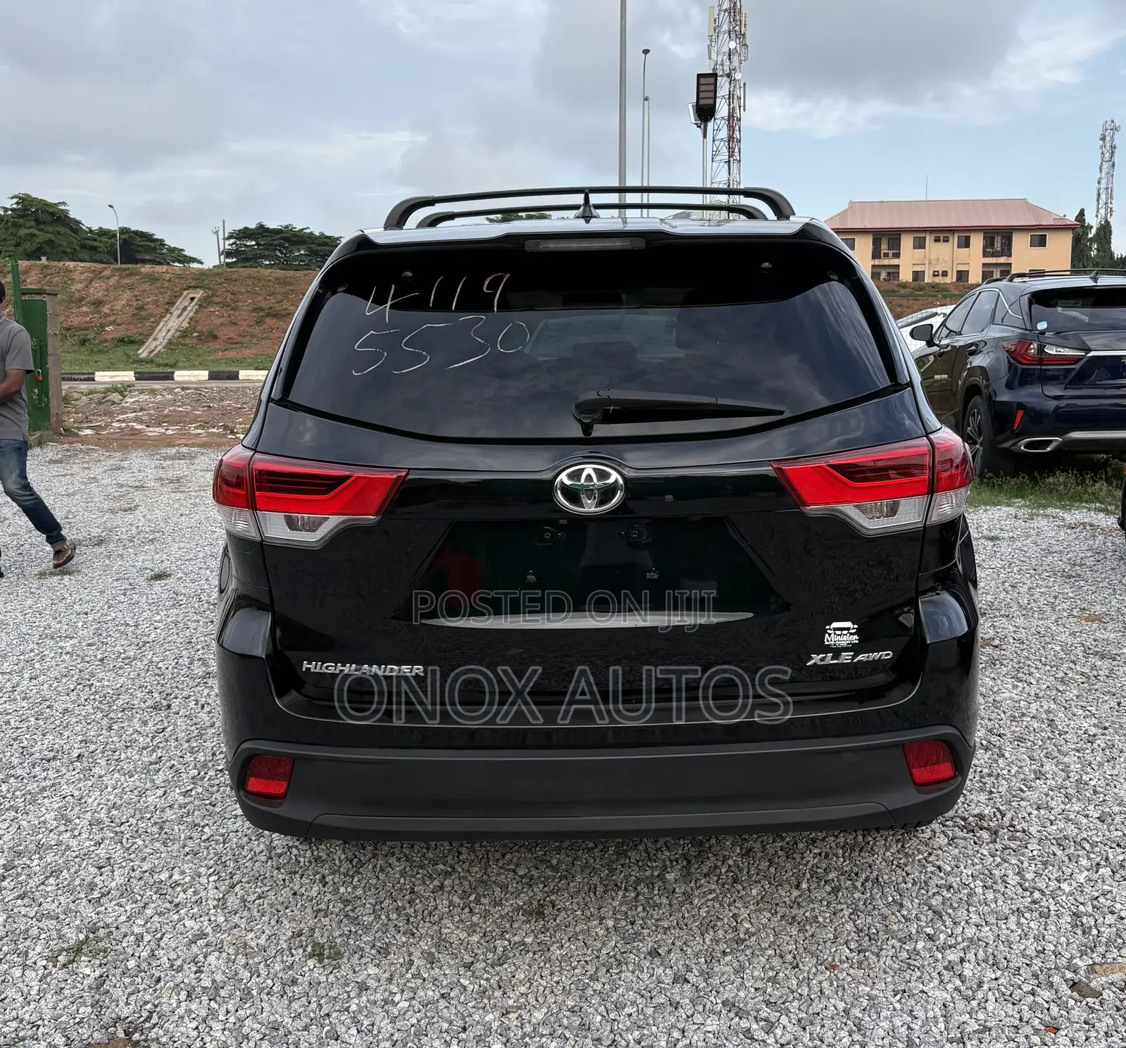 Toyota Highlander XLE 4dr SUV AWD (3.5L 6cyl 6A) 2015 Black