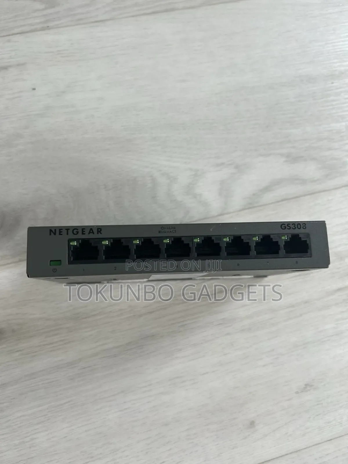 Netgear Gs308 8-Port Gigabit Ethernet Network Switch