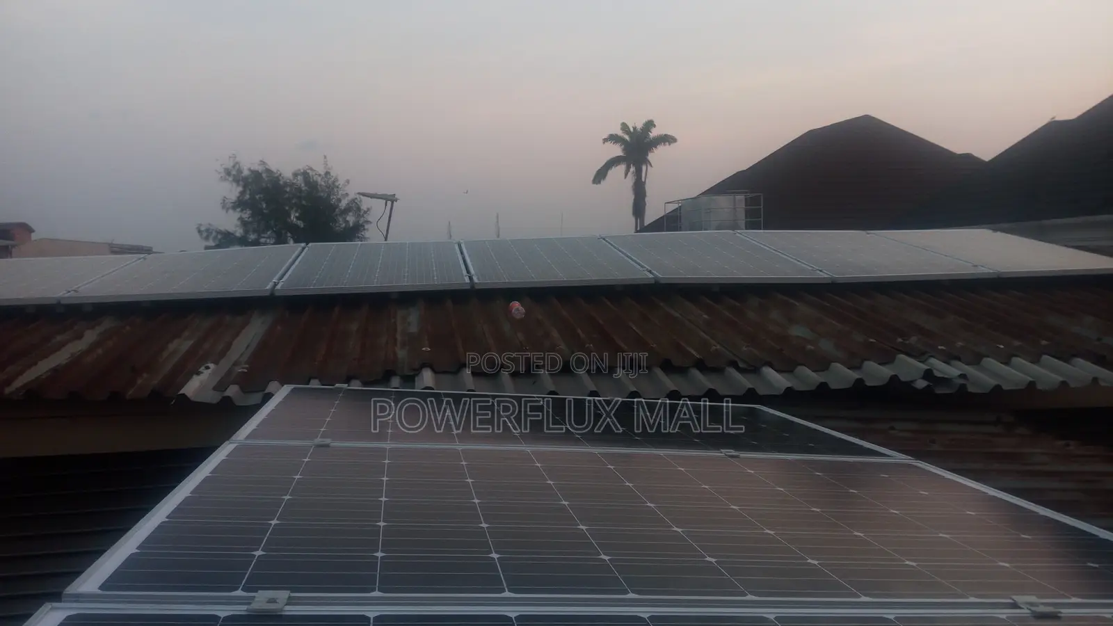 48/5kva Installation With 380w Solar Panels And Batteries