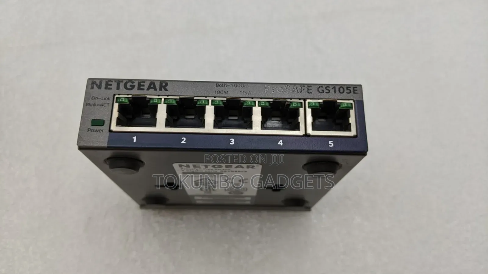 Netgear Prosafe Plus 5 Gigabit Ports Gs105ev2