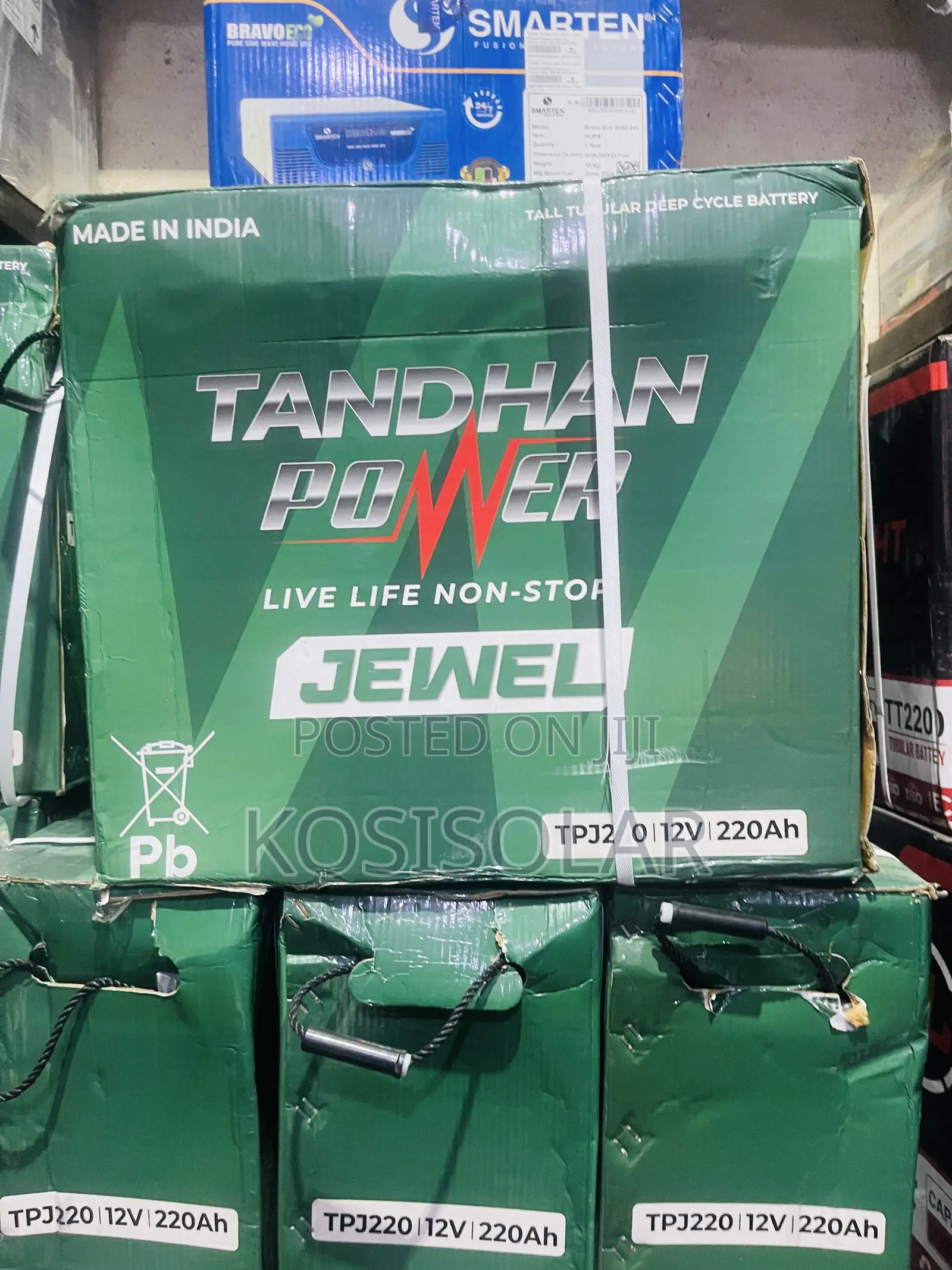 220ah12v Tandhan Power Tubular Battery
