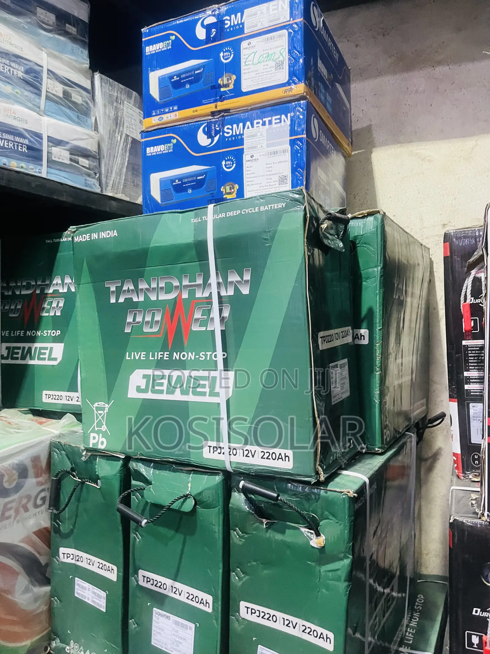 220ah12v Tandhan Power Tubular Battery