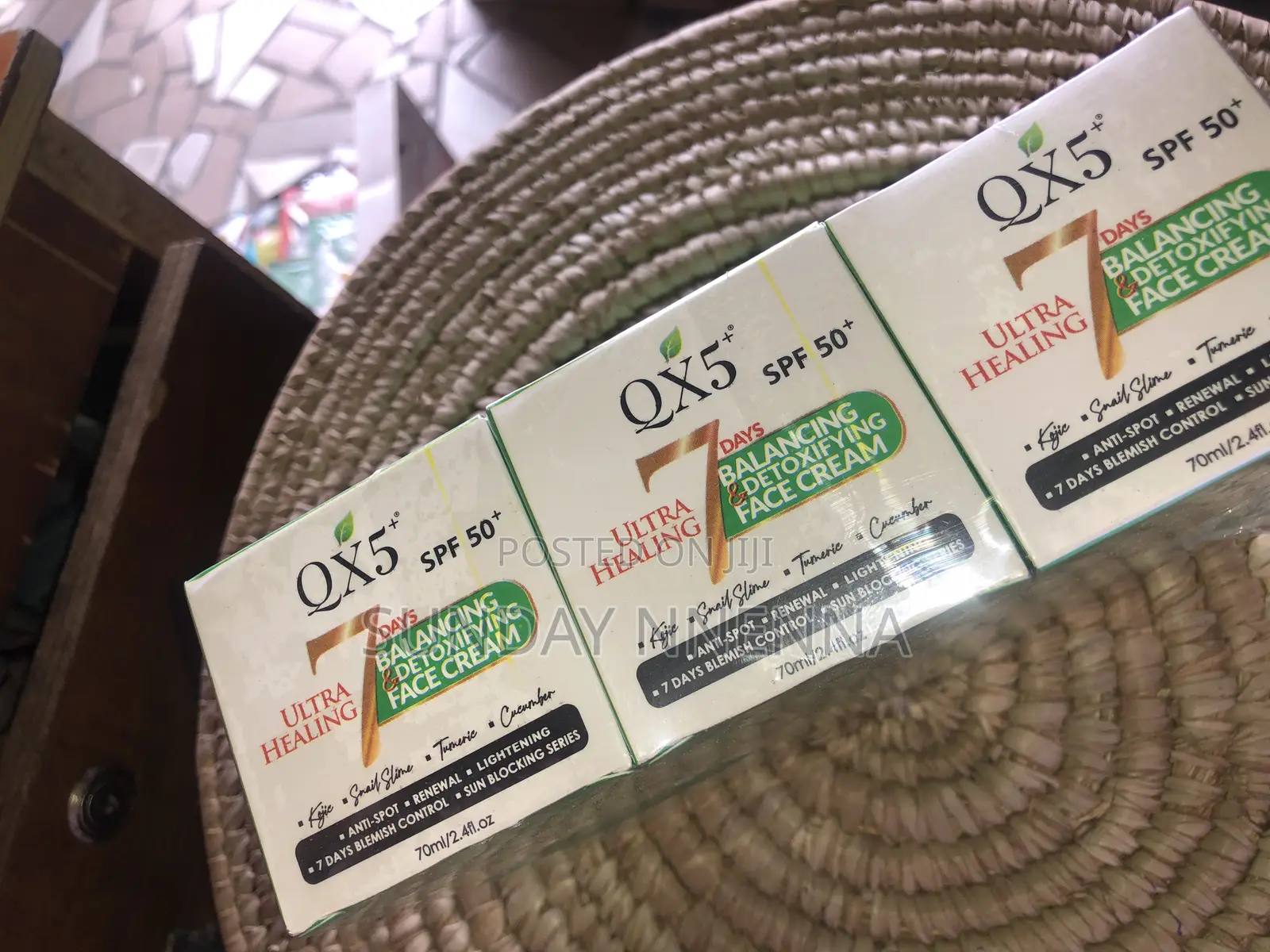 Qx5+ Ultra Healing 7 Days Balancing Detoxifying Face Cream