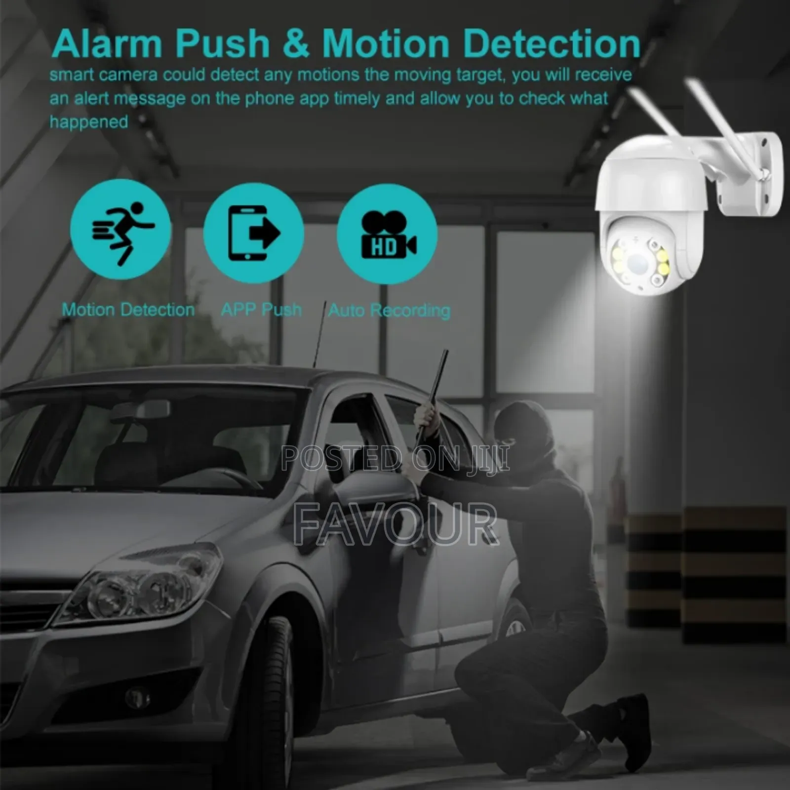 Indoor/Outdoor Wifi Smart Camera