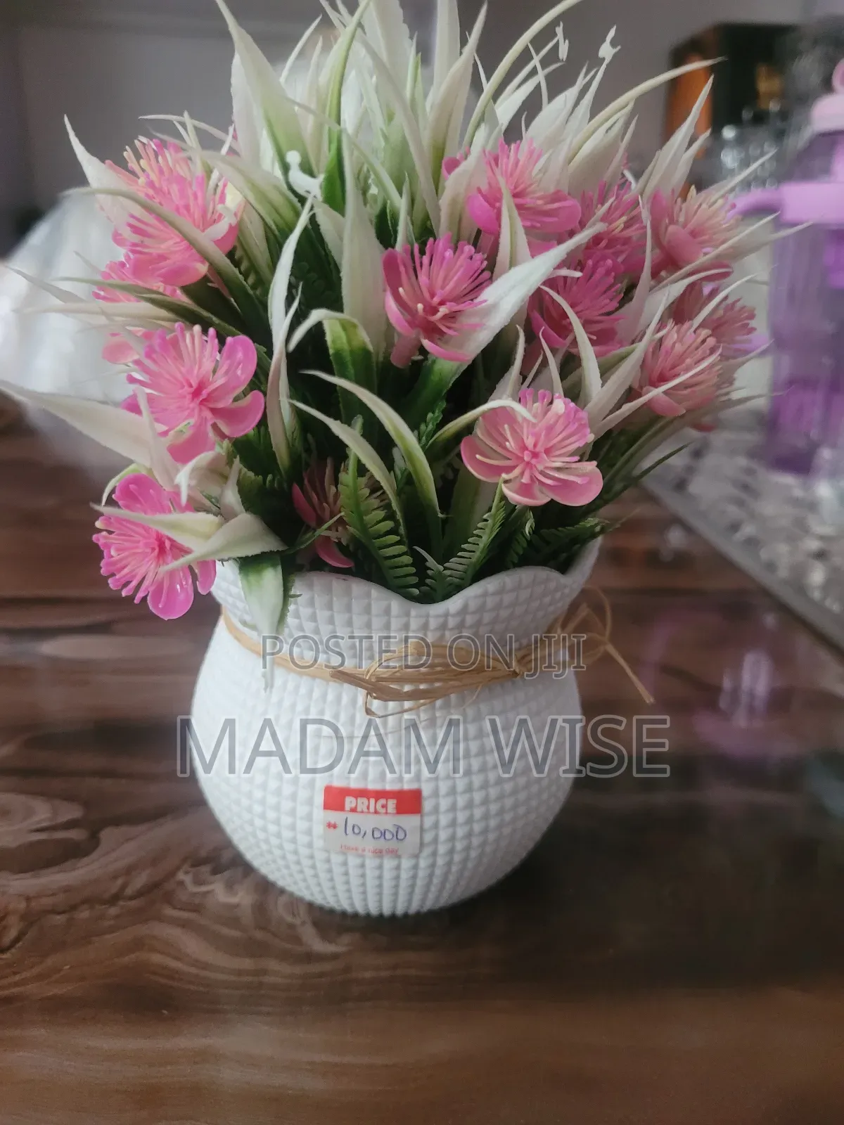 Artificial Potted Flower.