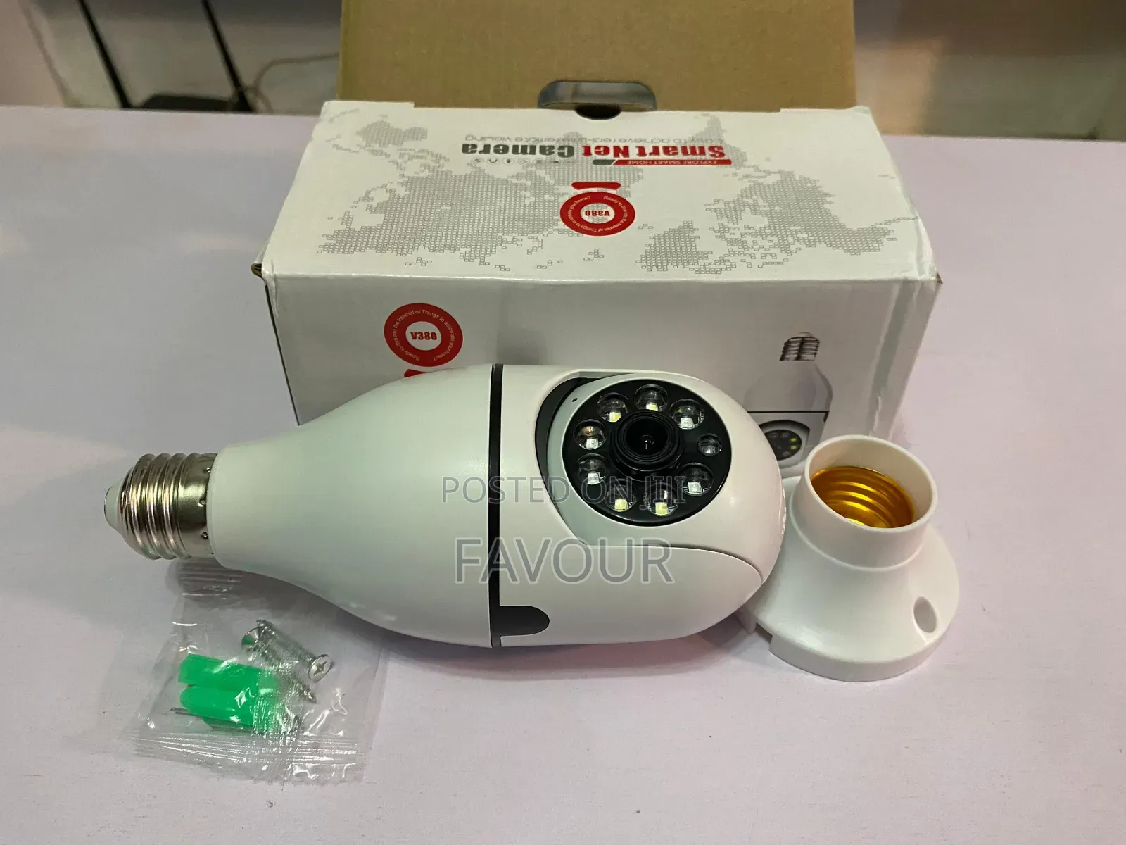 1080p Wireless 360 Rotate Smart Net Camera Light Bulb