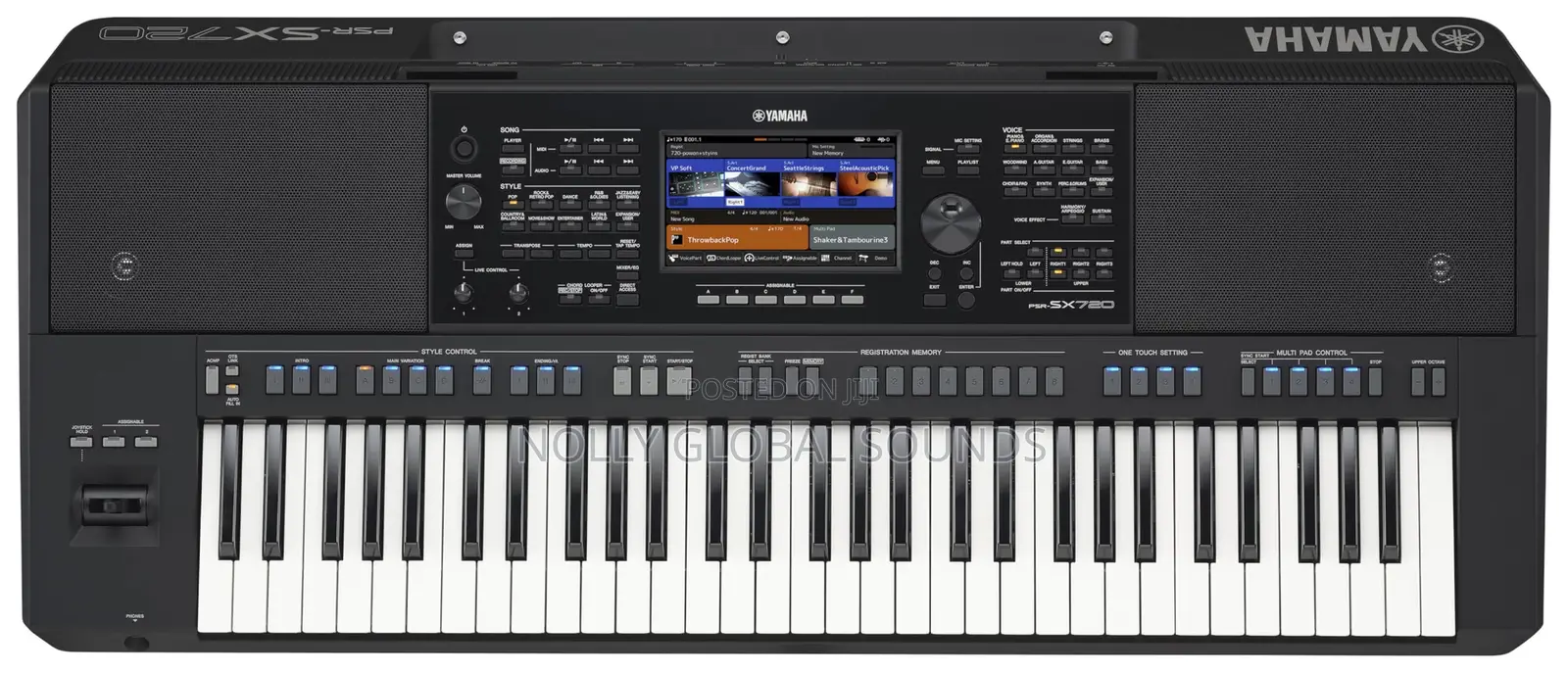 Yamaha Psr-sx720 61-key Arranger Keyboard (Piano)