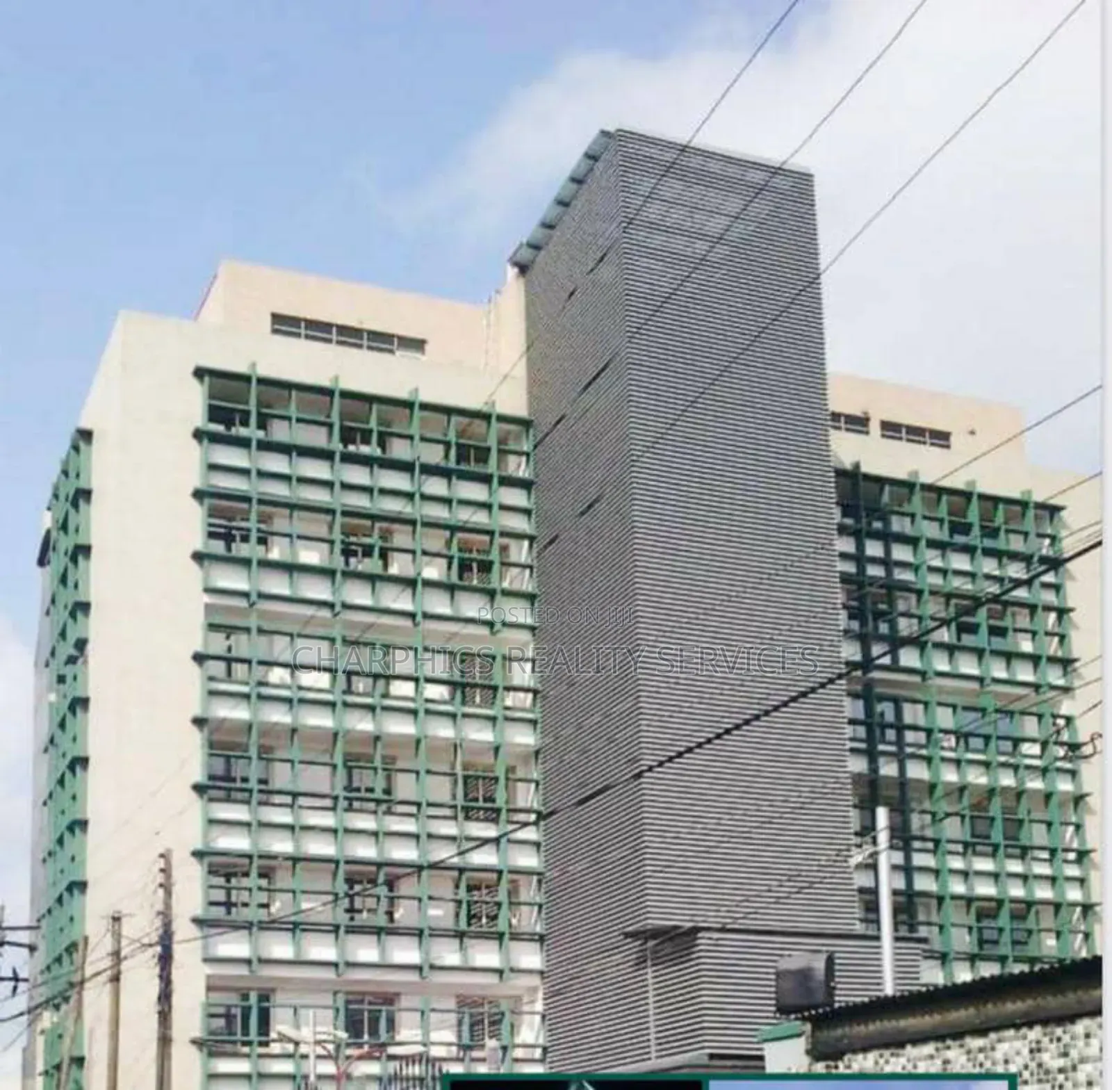 Commercial Building on 9 Floors With Basement at Ikeja