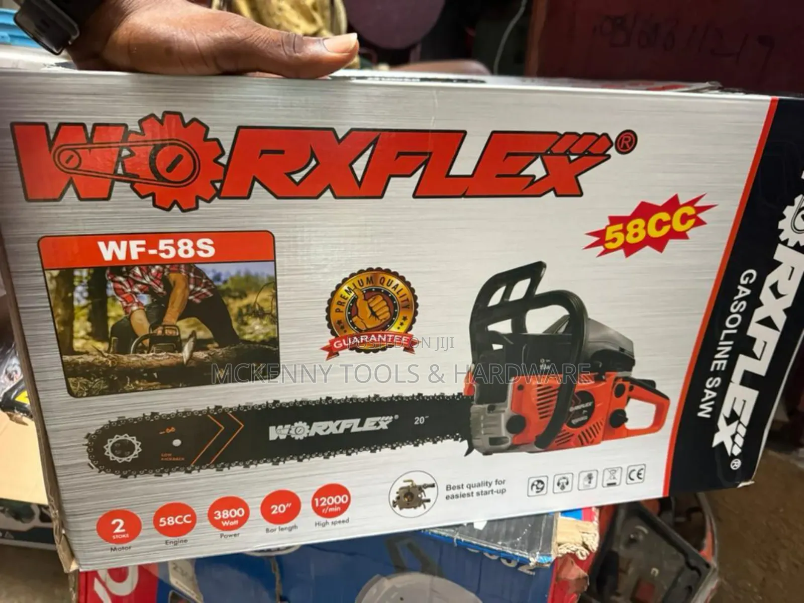 Worxflex Wf-58s 20" Gasoline Chainsaw.