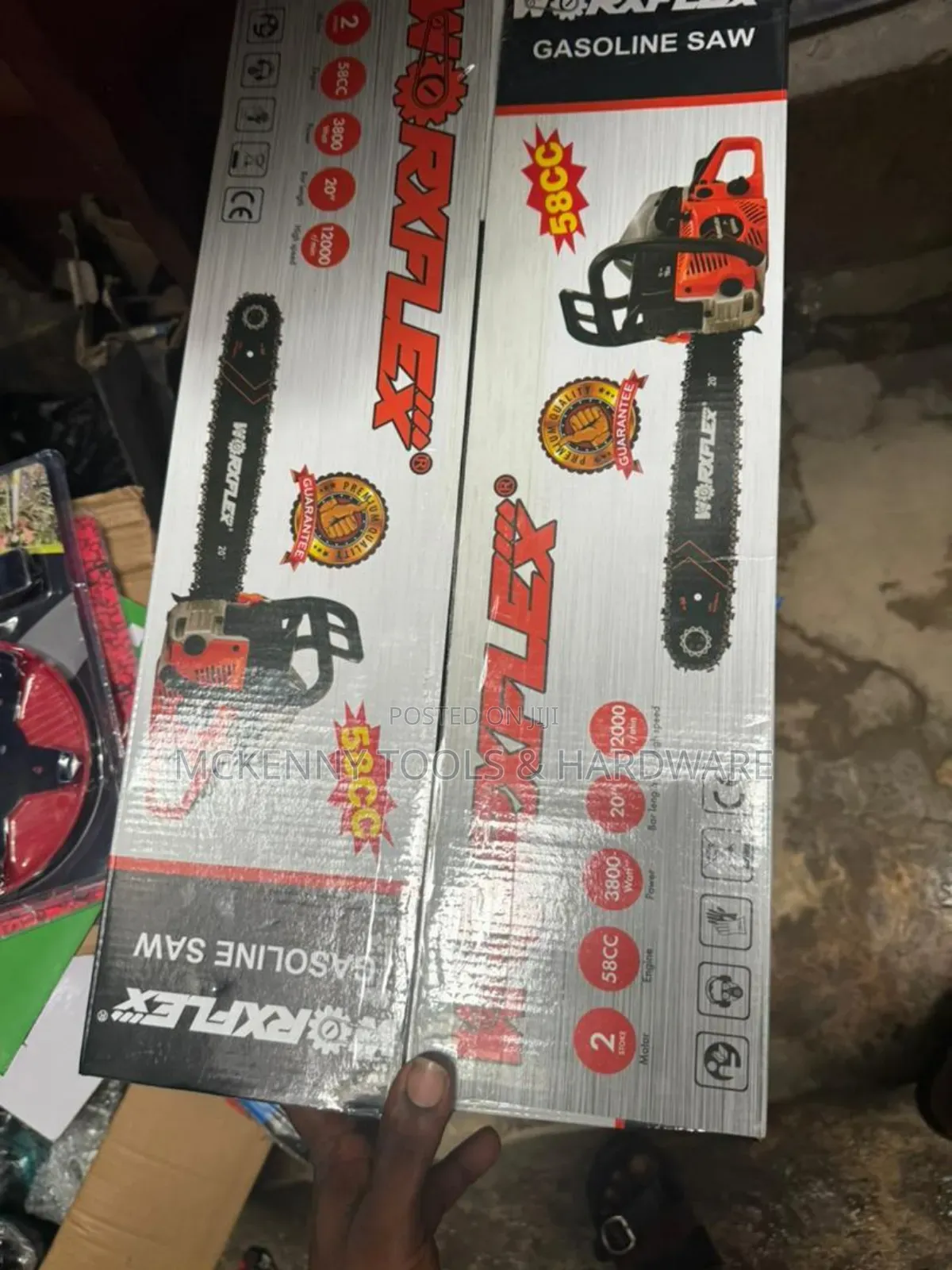 Worxflex Wf-58s 20" Gasoline Chainsaw.