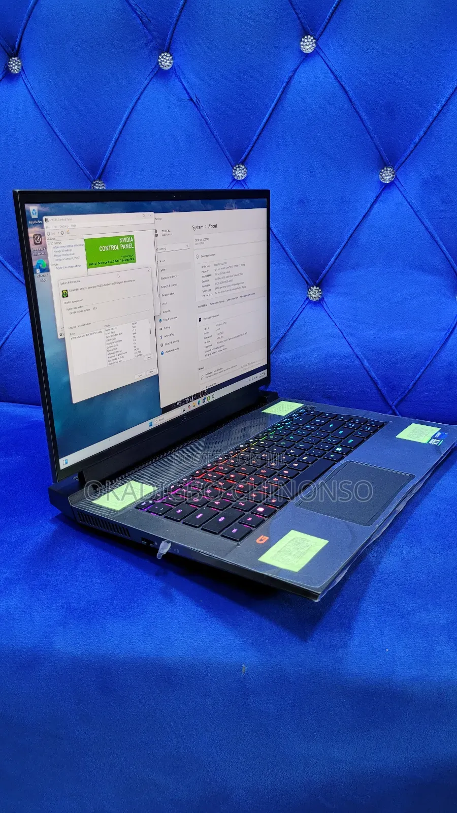 Laptop Dell G16 7620 16GB Intel Core i7 SSD 512GB