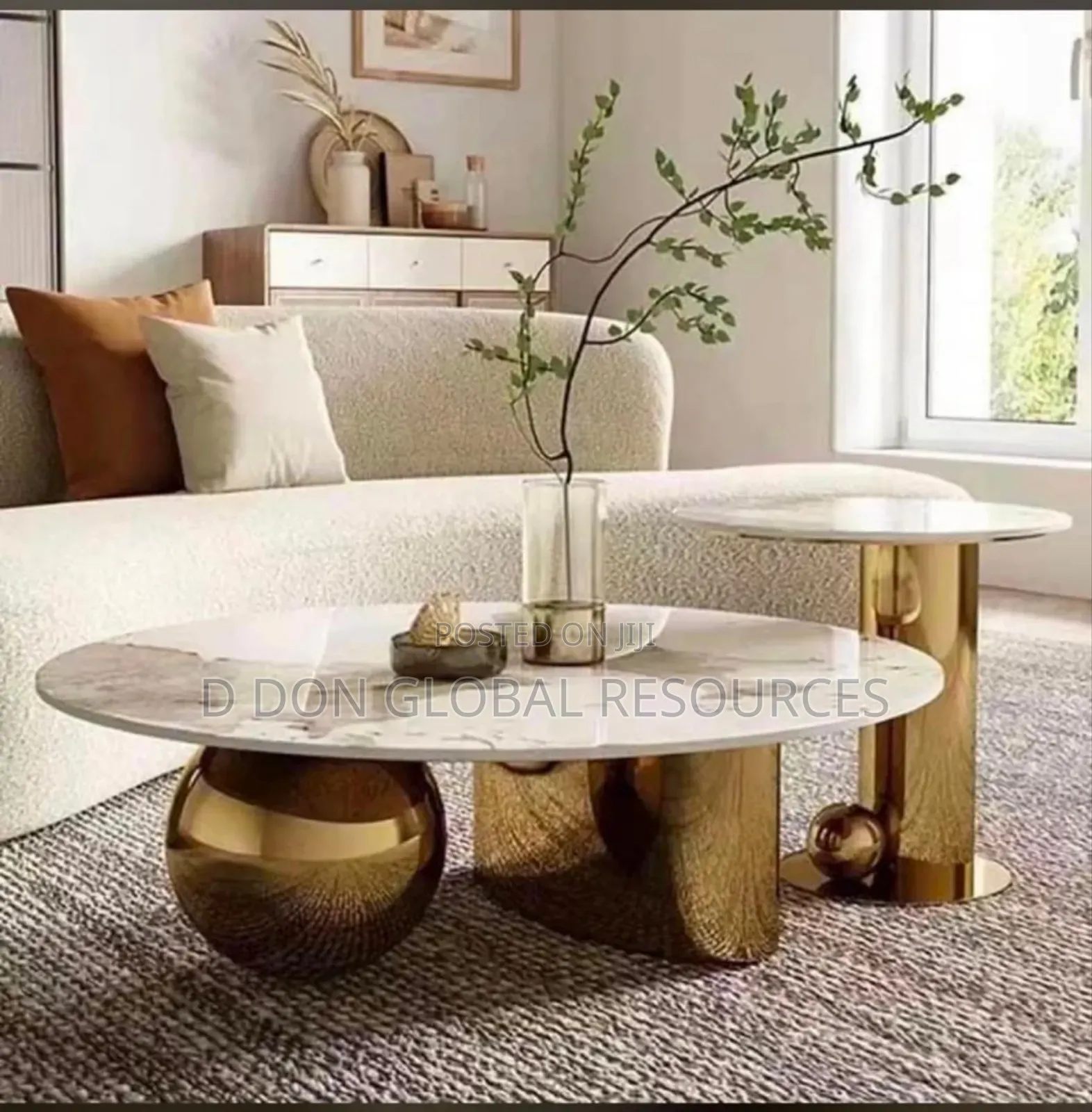 Centre Table With Marble Top