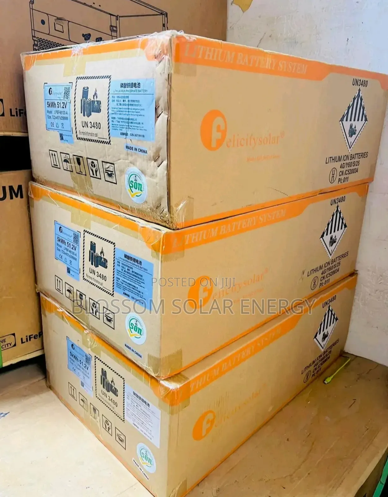 5kw 51.2v Felicity Lithium Ion Battery