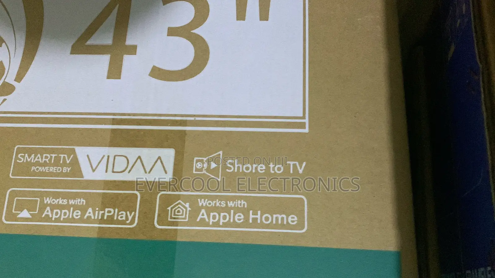 2024 43” Hisense Ultra Hd Smart Tv With DTS Airplay