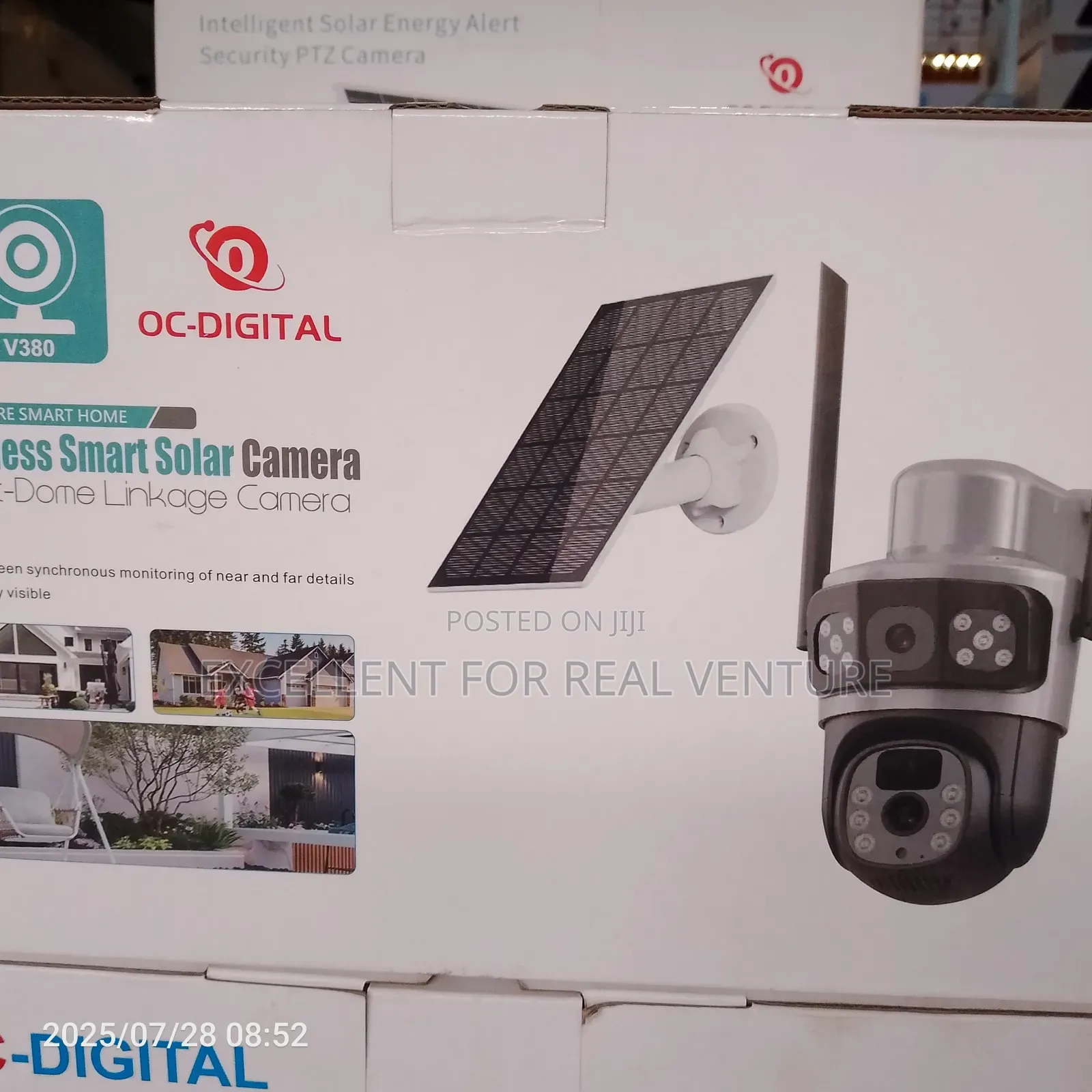 Wireless Smart Sola Camera V380