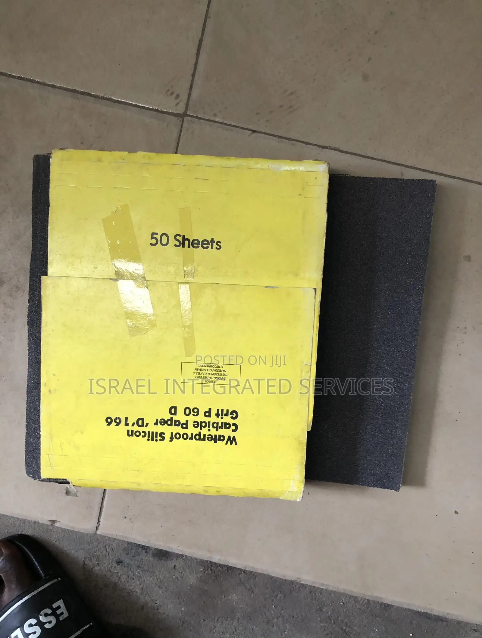 Carbide Paper P60 D 280 X 230 Mm (11” X 9”)50 PCS