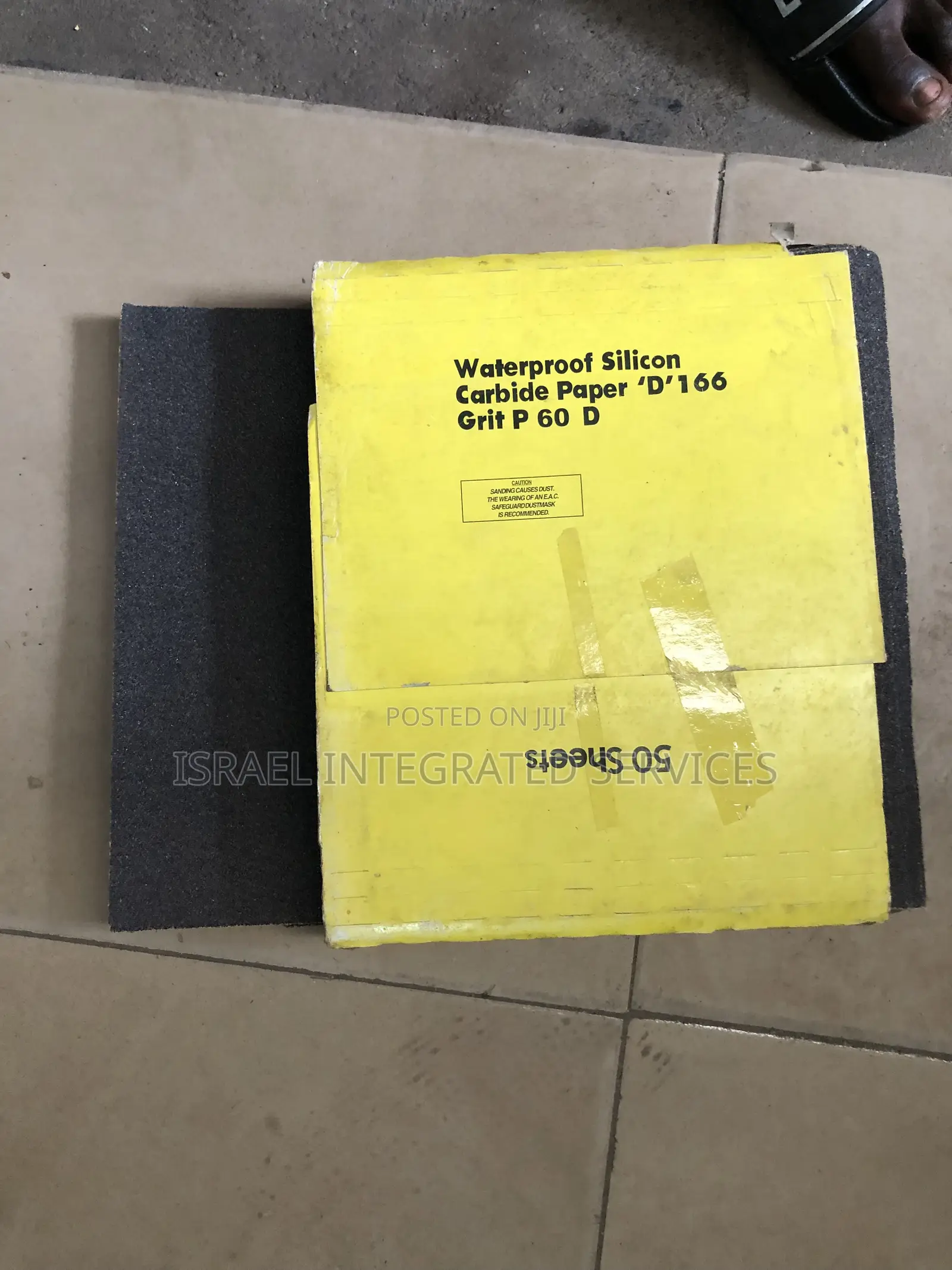 Carbide Paper P60 D 280 X 230 Mm (11” X 9”)50 PCS