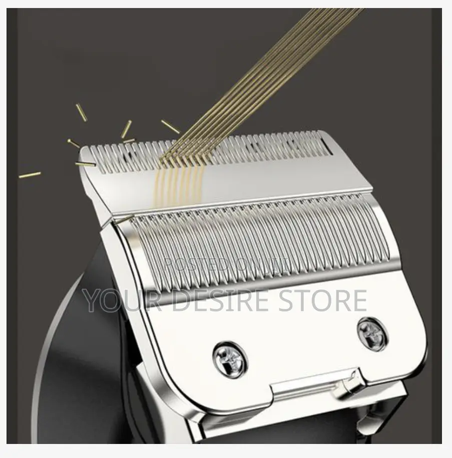 Mens Hair Clippers Kit for Barber With Led Display