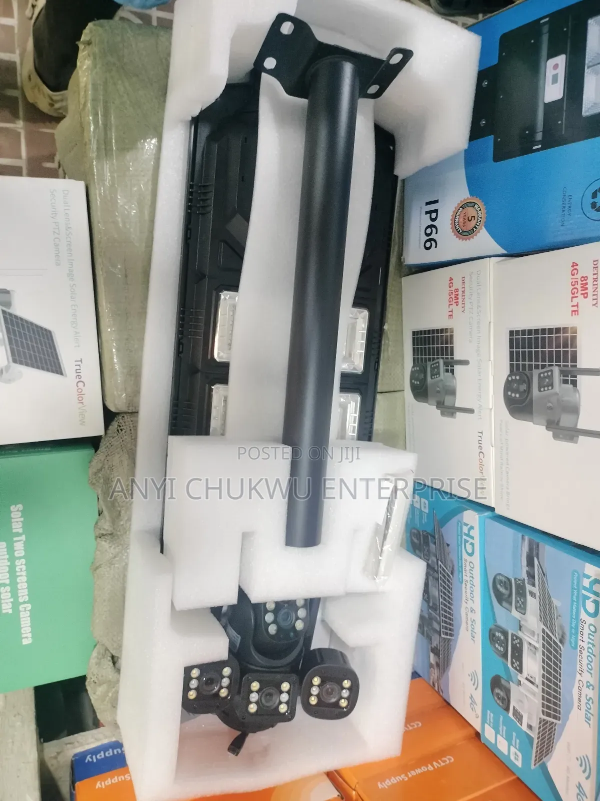 New Brand Ai Solar Camera+Lighting 2 In1