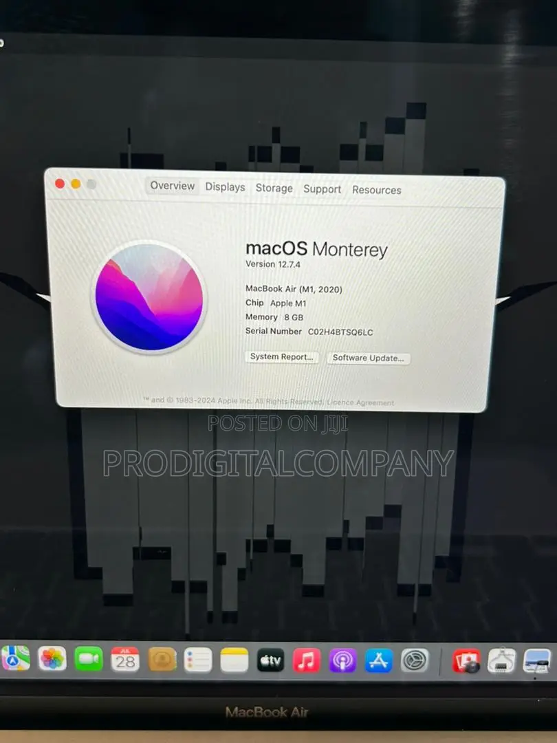 Laptop Apple MacBook Air 2020 M1 8GB Apple M1 SSD 256GB