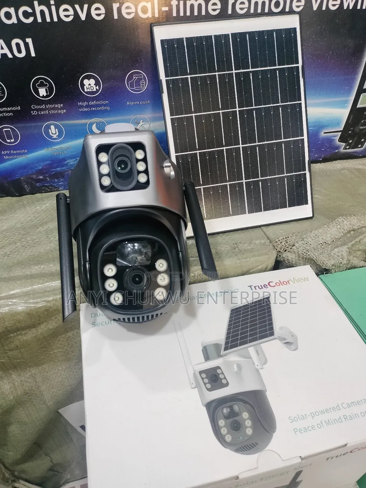 New Hd Outdoor and Solar Smart Security Camera 4g Network
