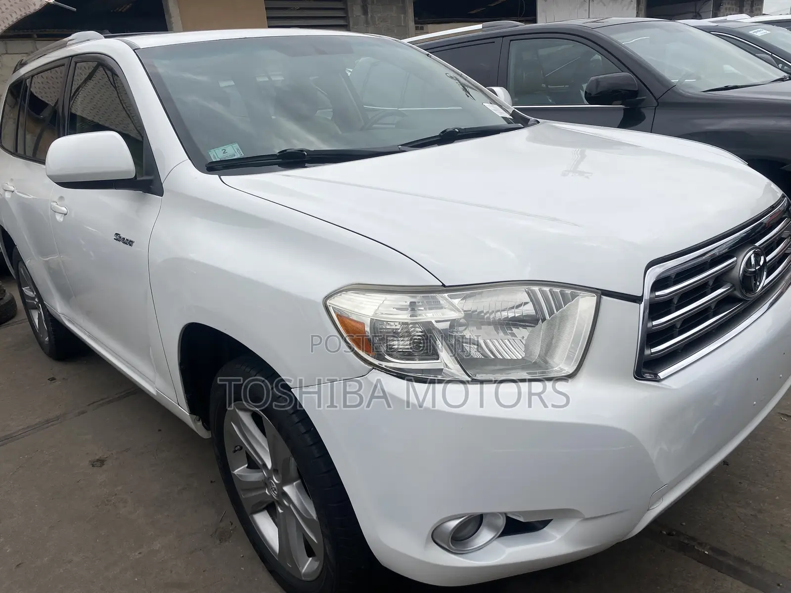 Toyota Highlander Sport 2010 White
