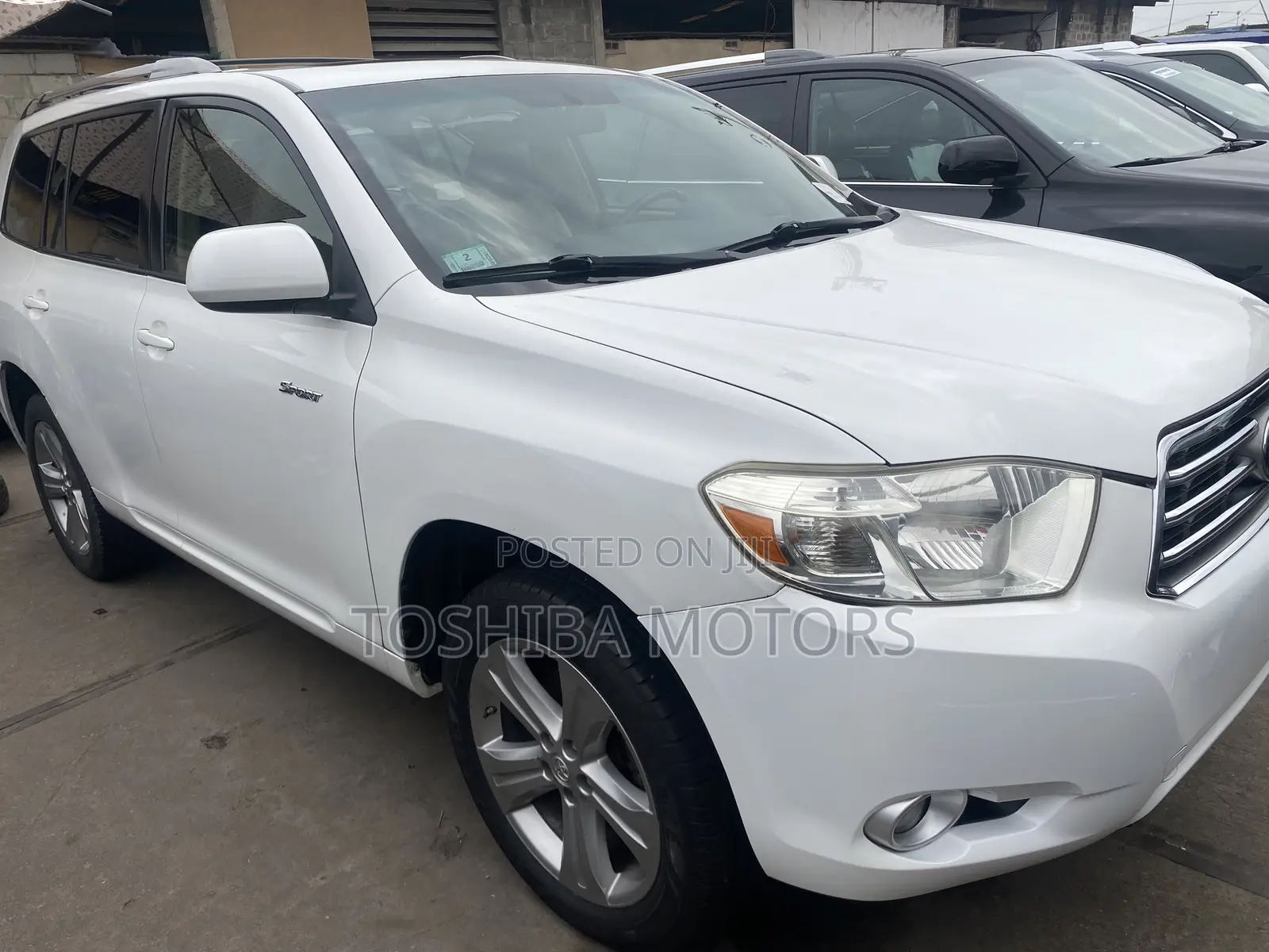Toyota Highlander Sport 2010 White