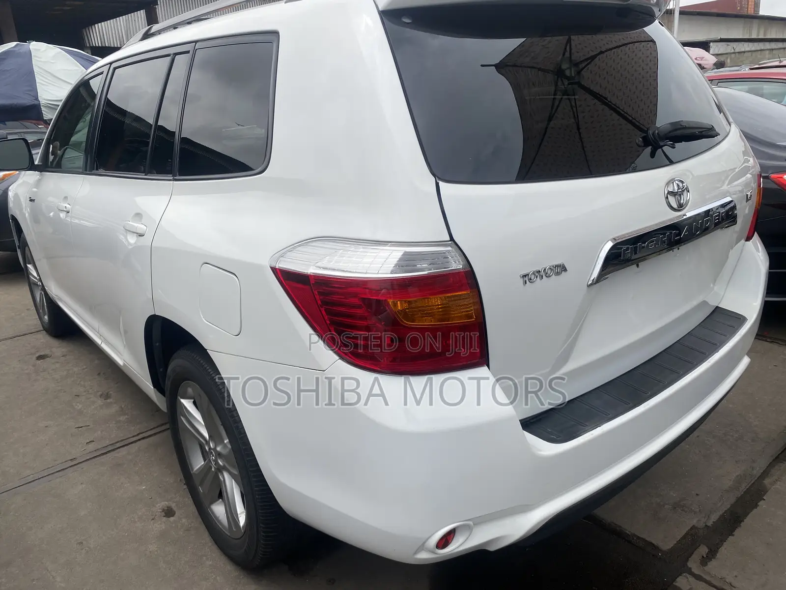 Toyota Highlander Sport 2010 White