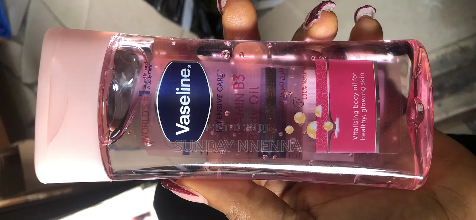 Vaseline Vitamin B3 Body Oil