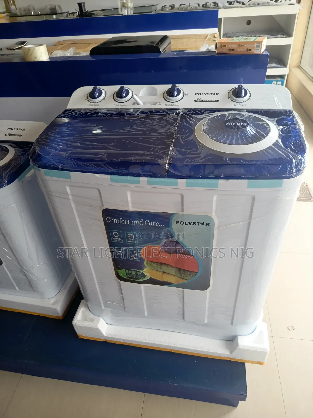 Polystar Washing Machine 10kg
