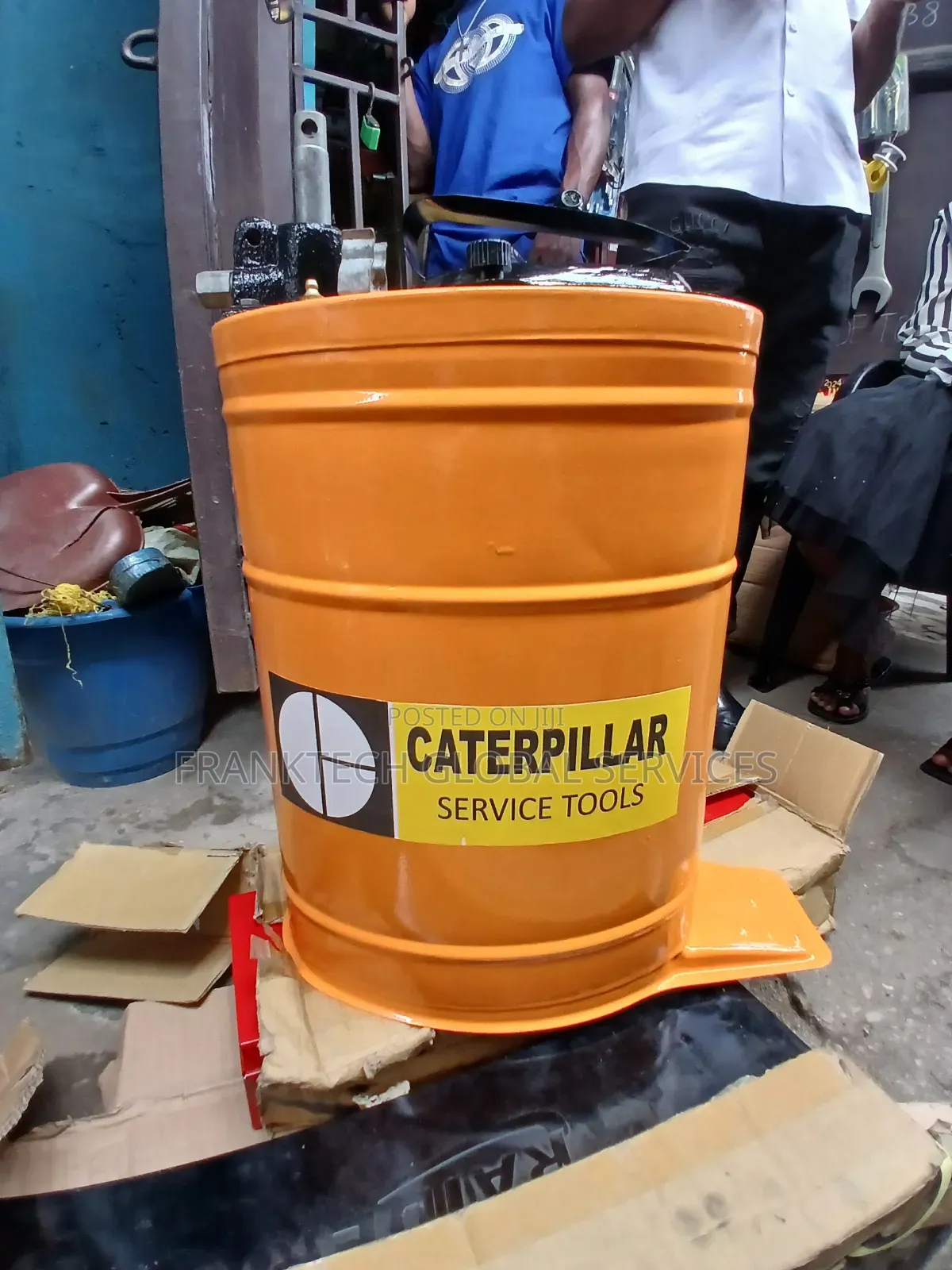 Caterpiller Greece Bucket