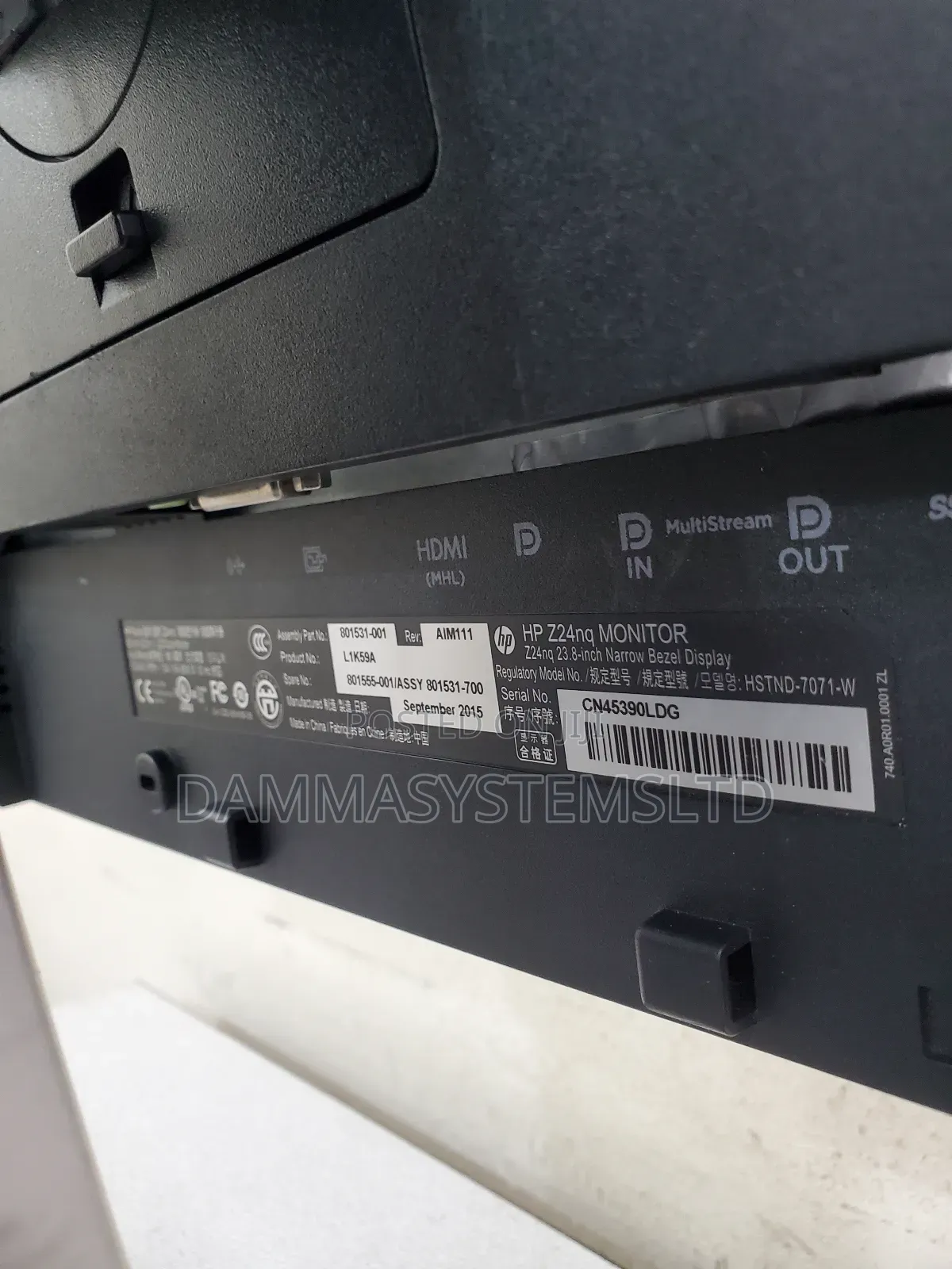 Hp Z24nq Monitor 23.8 Inche