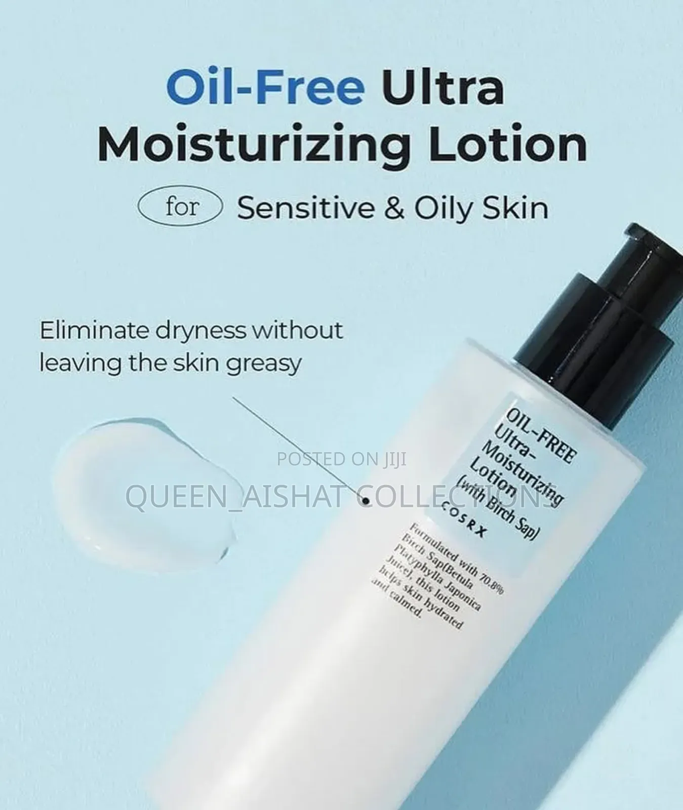 Cosrx Oil-Free Ultra Moisturizing Lotion (With Birch Sap)