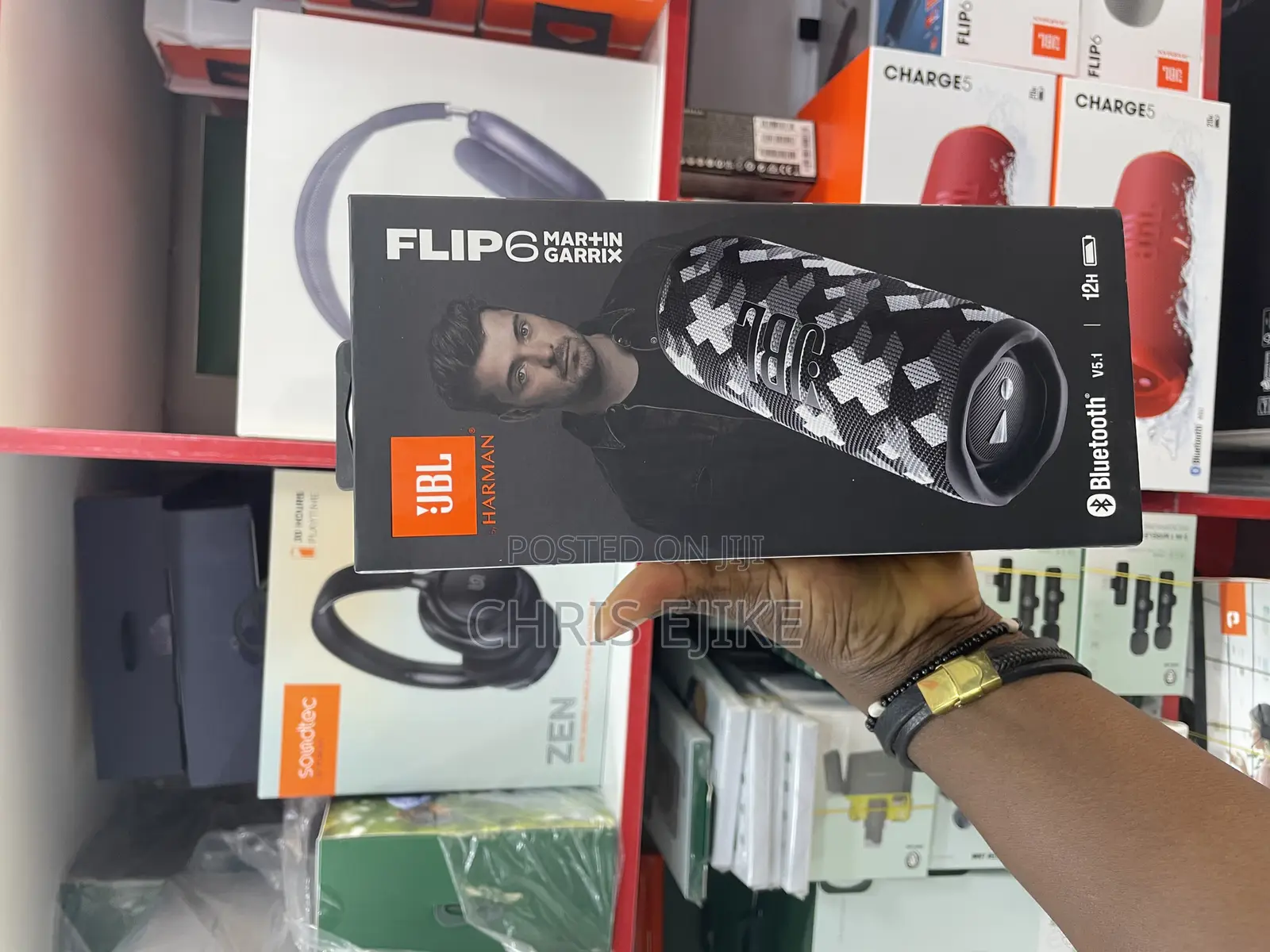 JBL Flip 6 Martin Garrix, Portable Waterproof Speaker