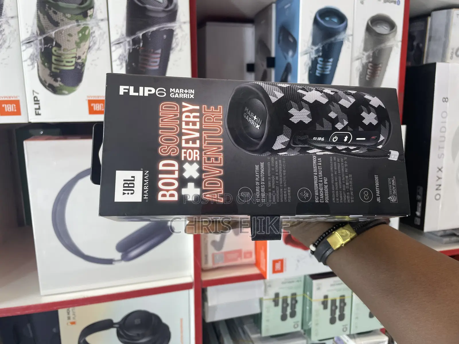 JBL Flip 6 Martin Garrix, Portable Waterproof Speaker