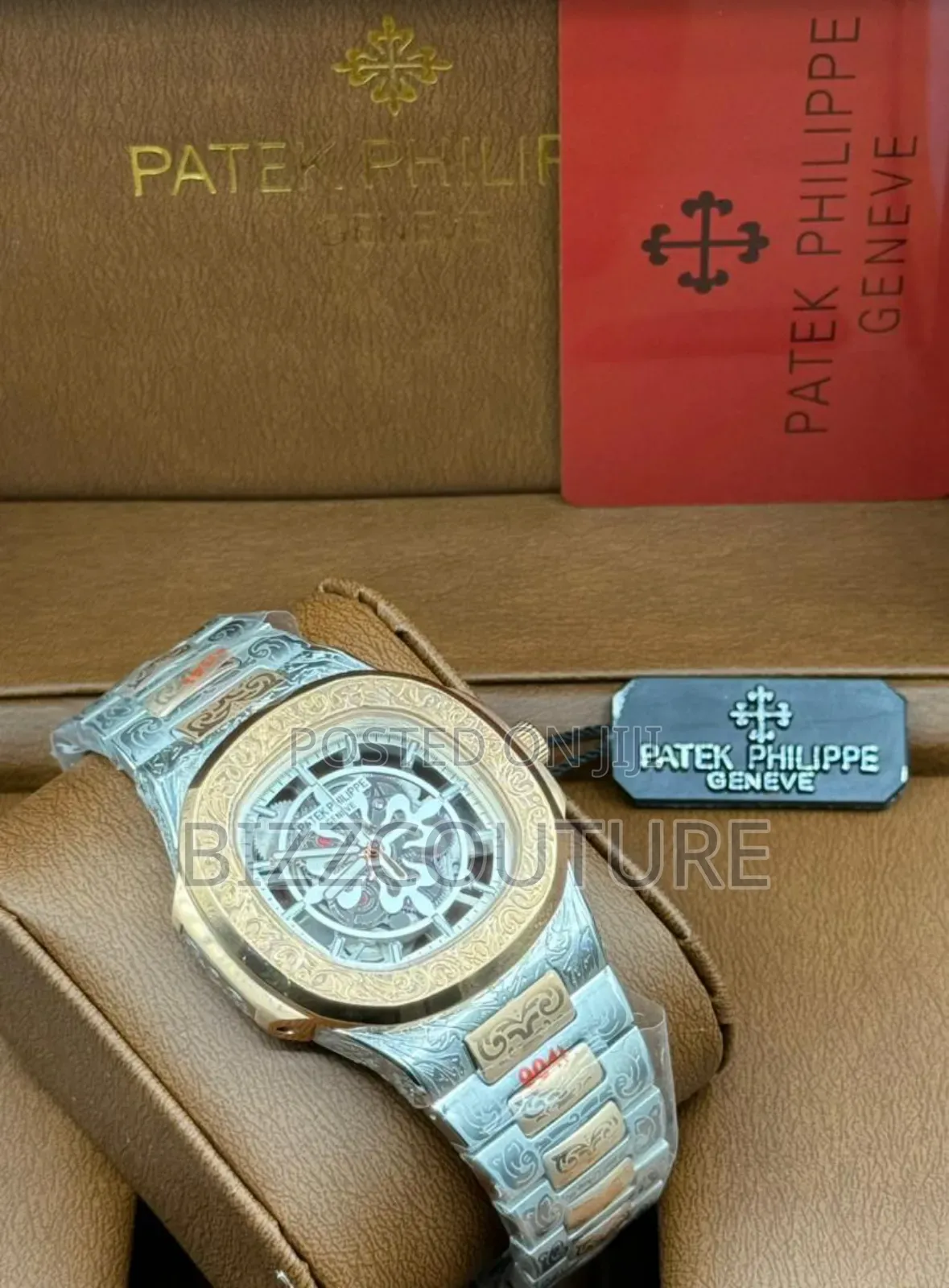 Original Patek Philippe Blue Stainless Steel Watch in Store